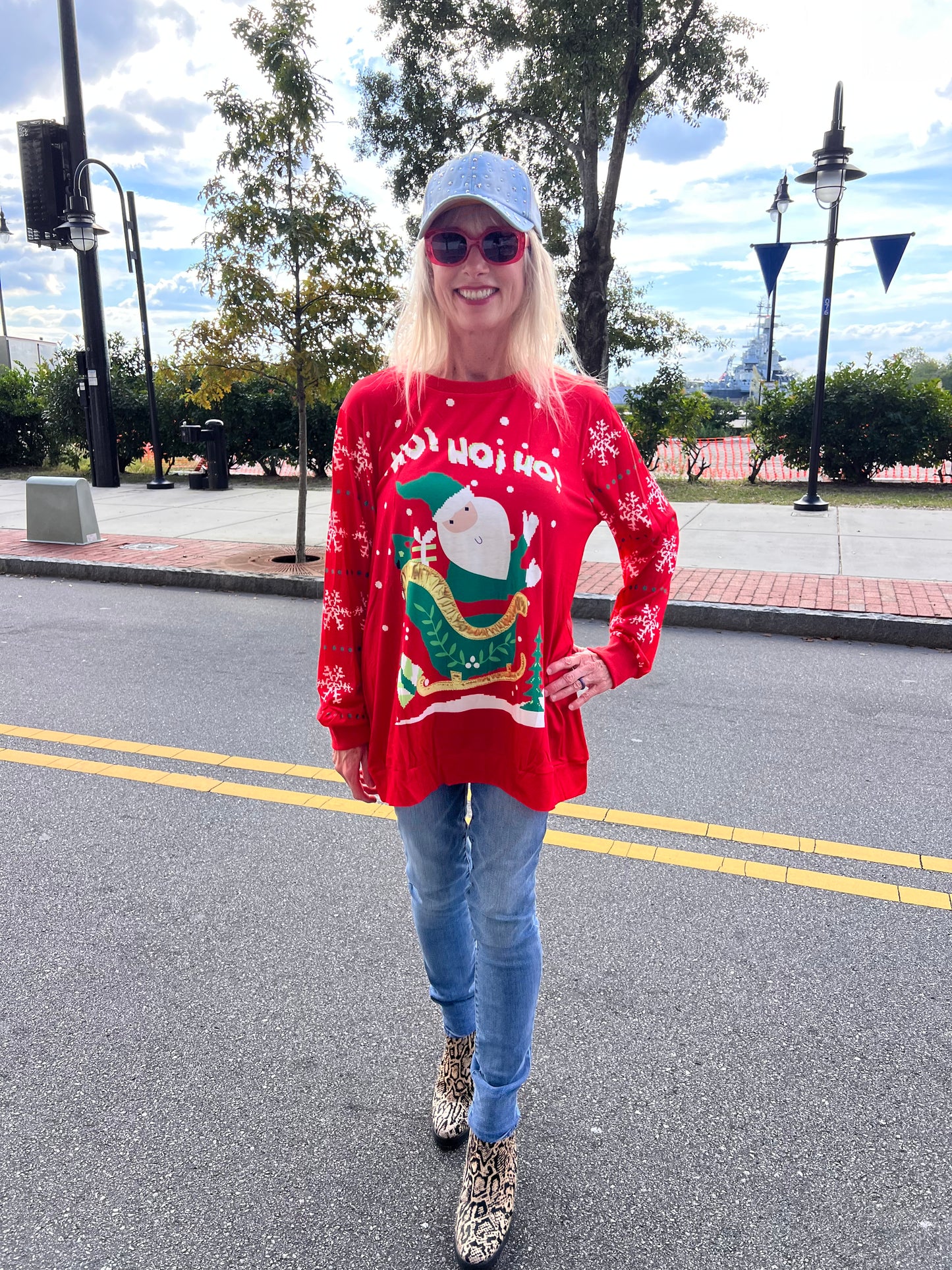 Ho Ho Ho! Long sleeve top