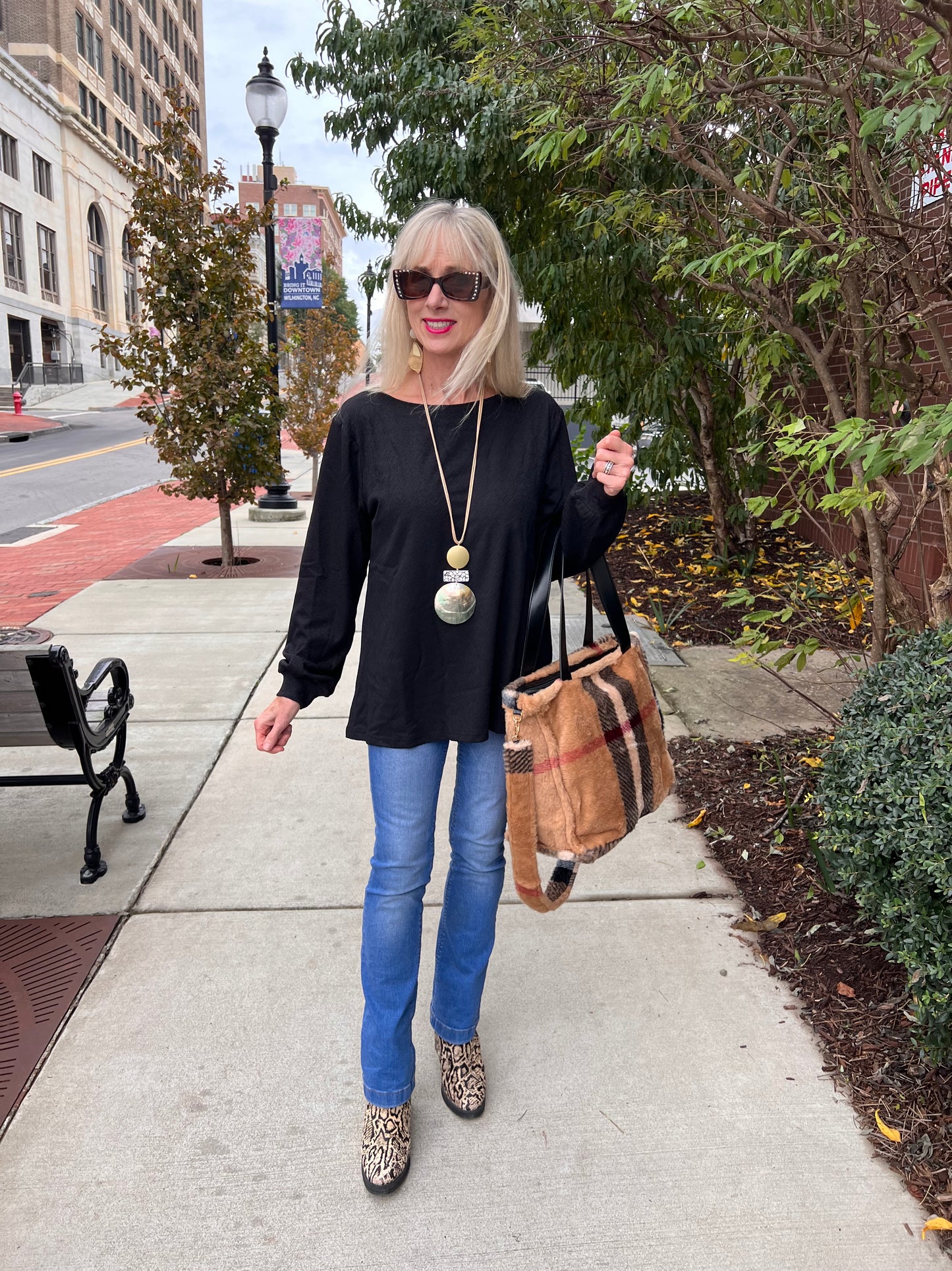 Black Long Sleeve Top