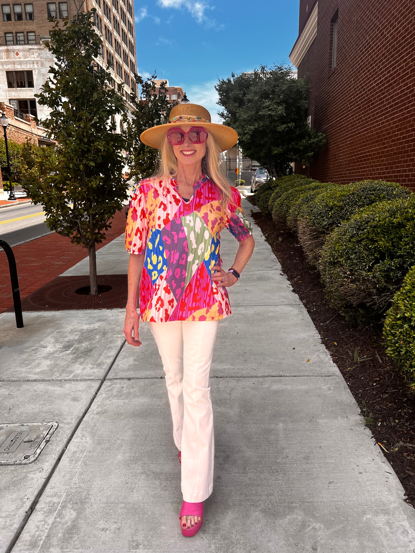 Multi Printed Top