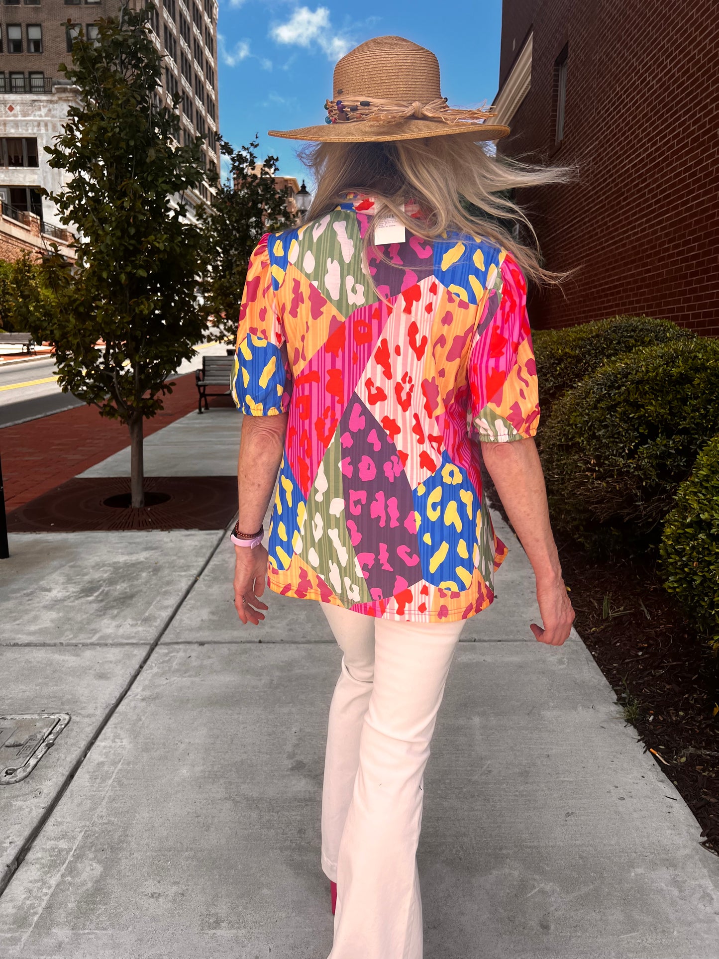Multi Printed Top
