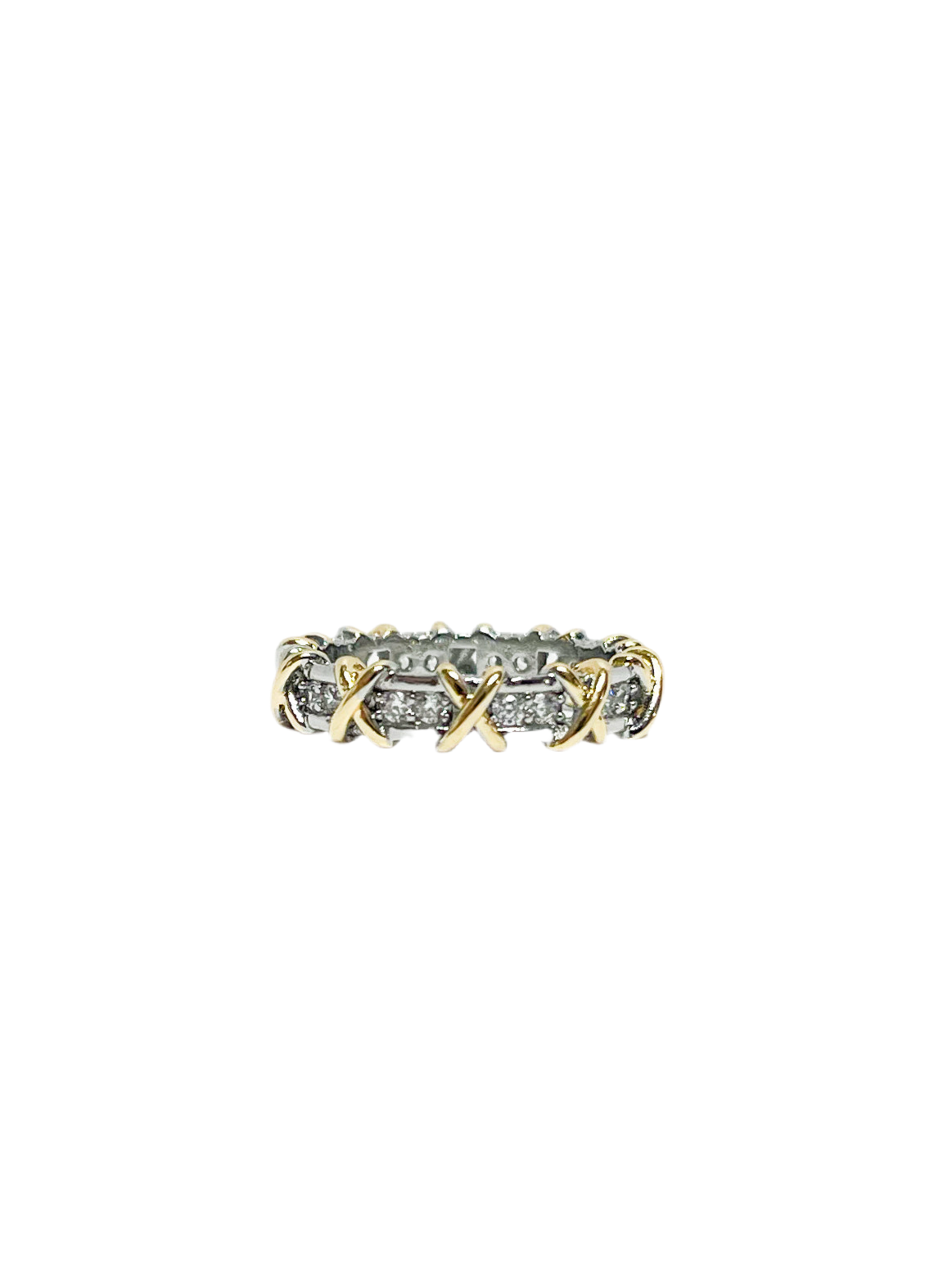 Cross tie ring