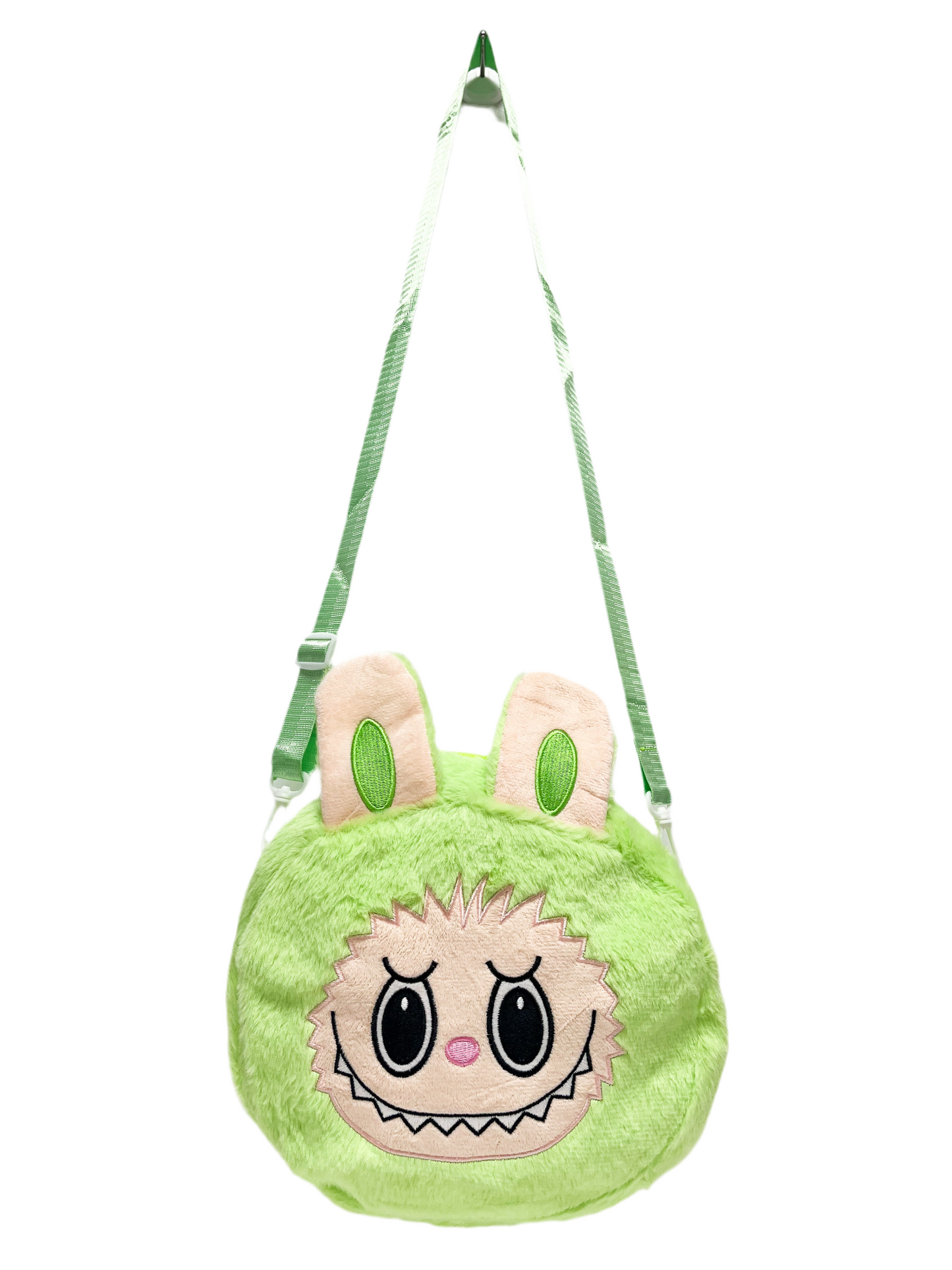 Lime Green Monster Crossbody