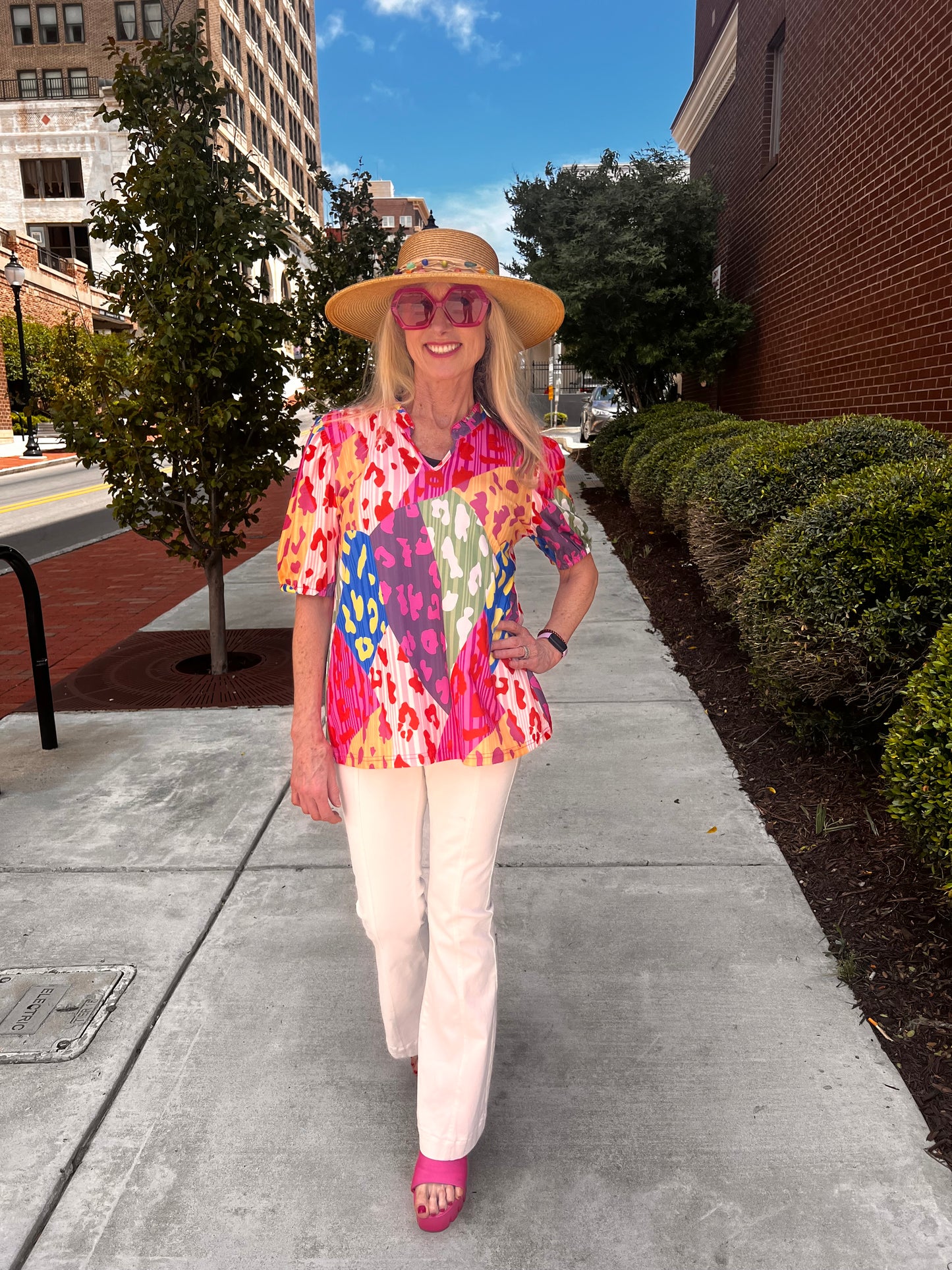 Multi Printed Top