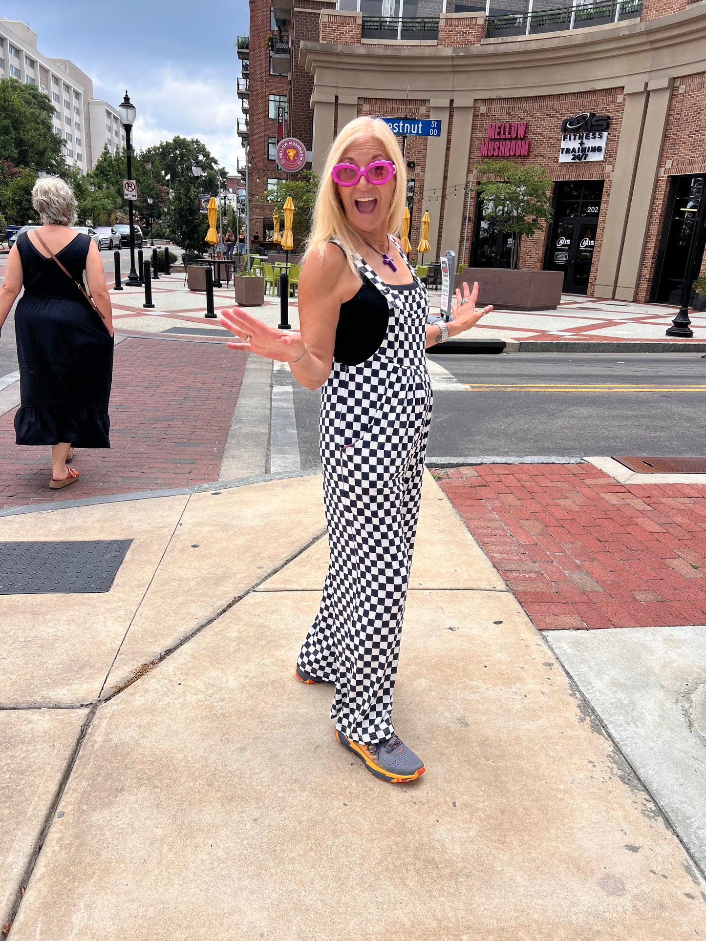 Checkered Jumpsuit