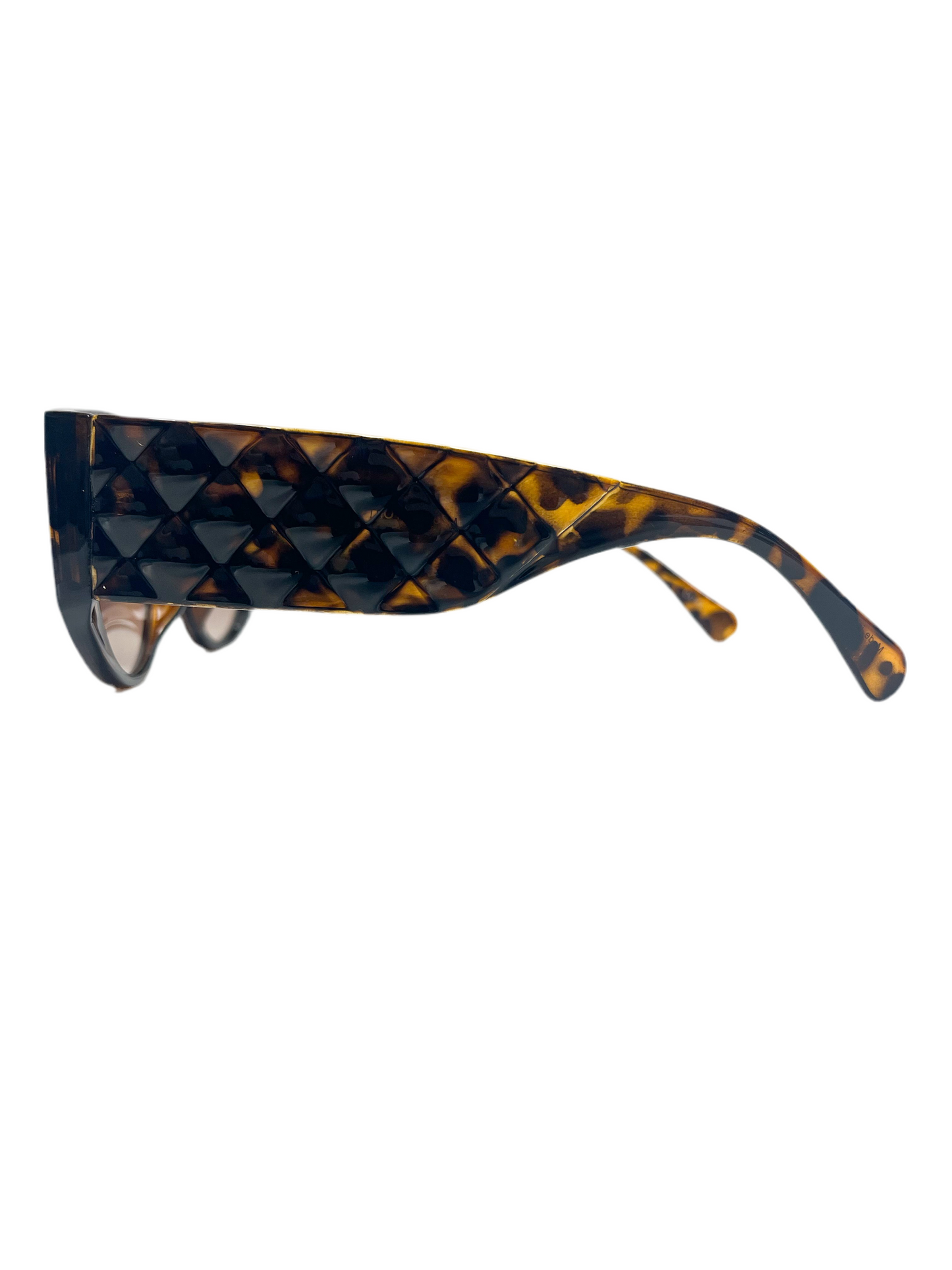 Quilted stem sunglasses