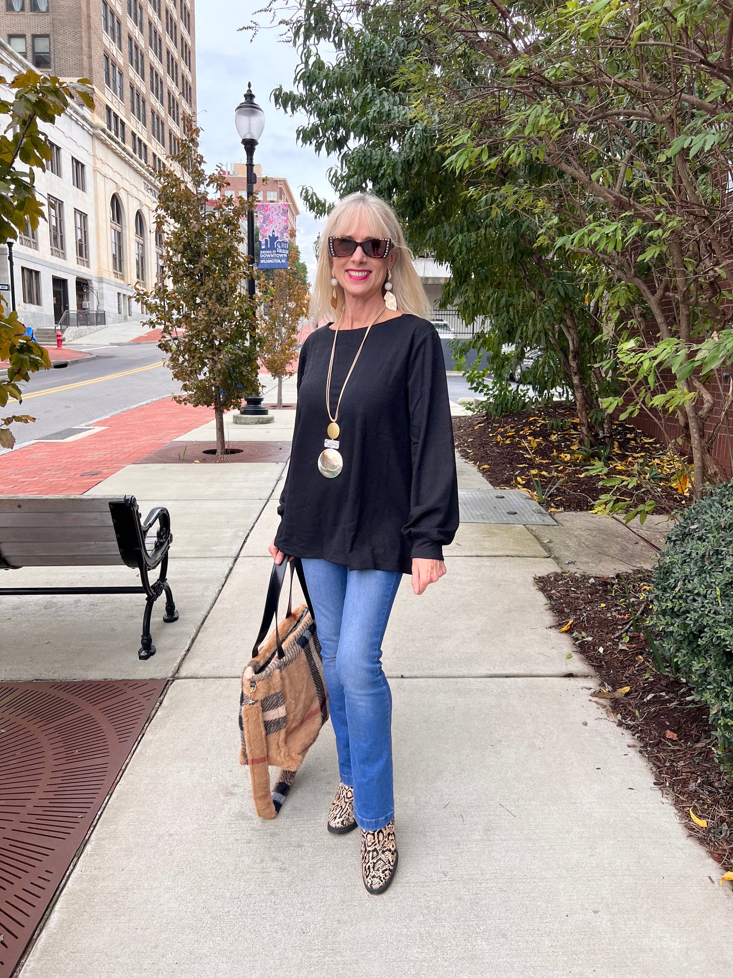 Black Long Sleeve Top