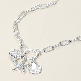 Starfish Charm Necklace