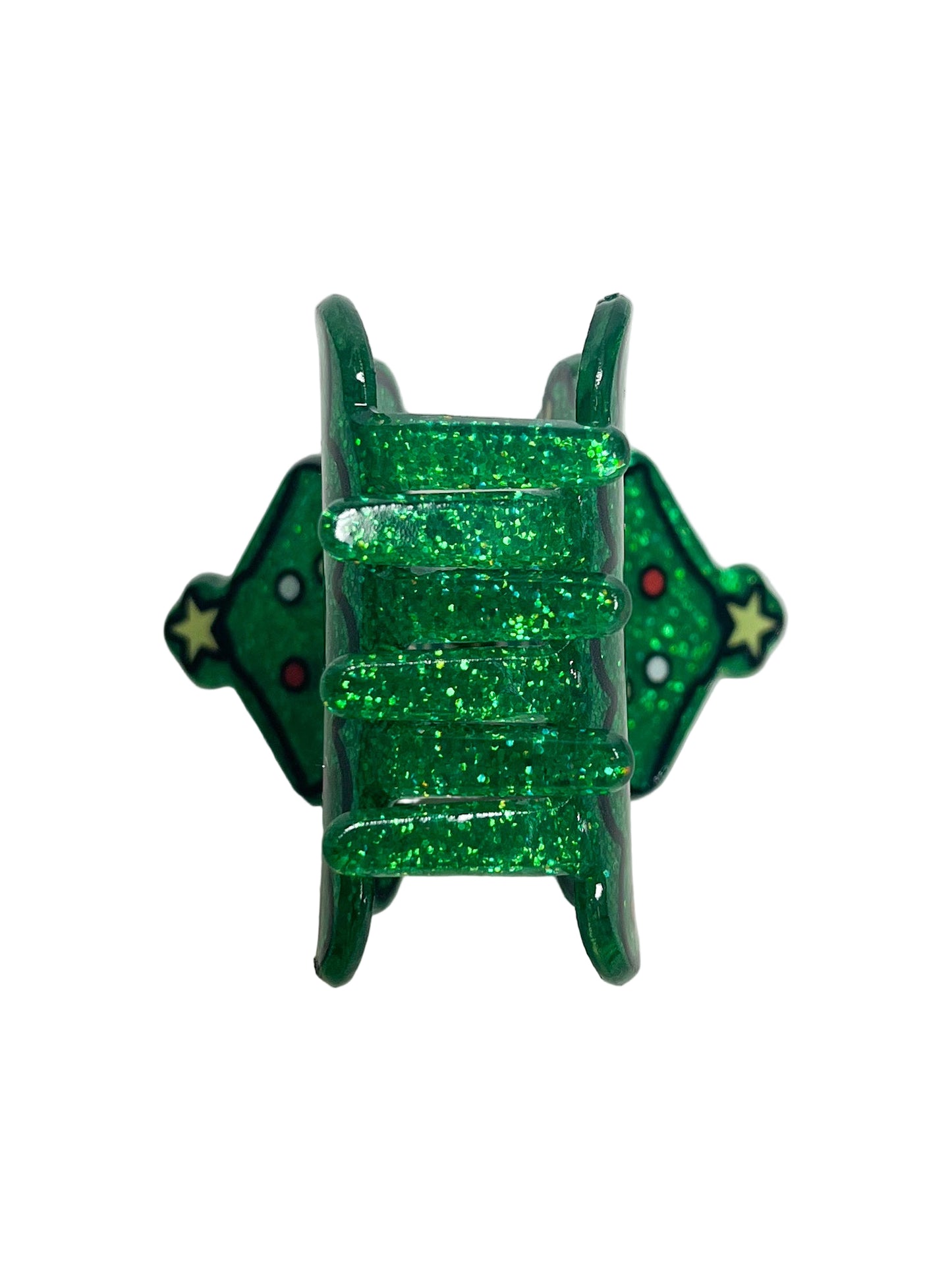 Green Holiday Hair Clip