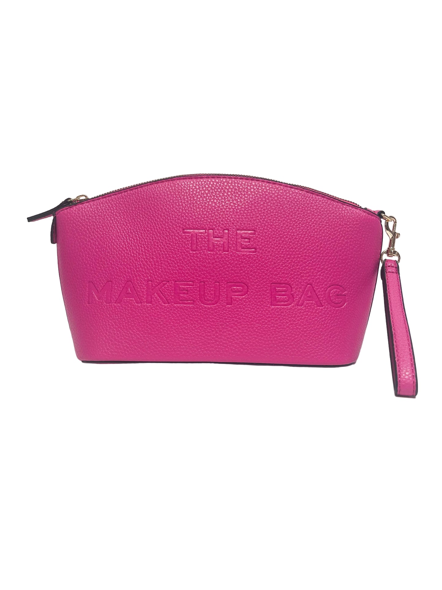 Pink makeup bag