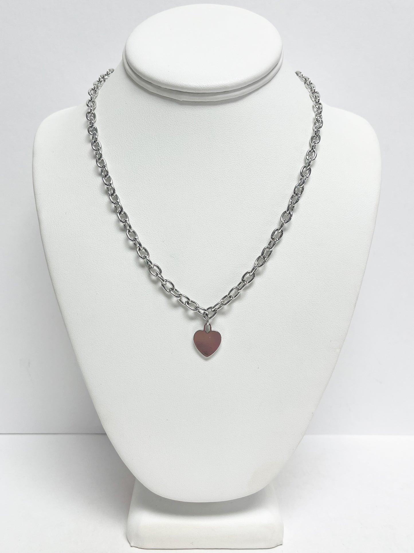 Small Heart Pendant Necklace