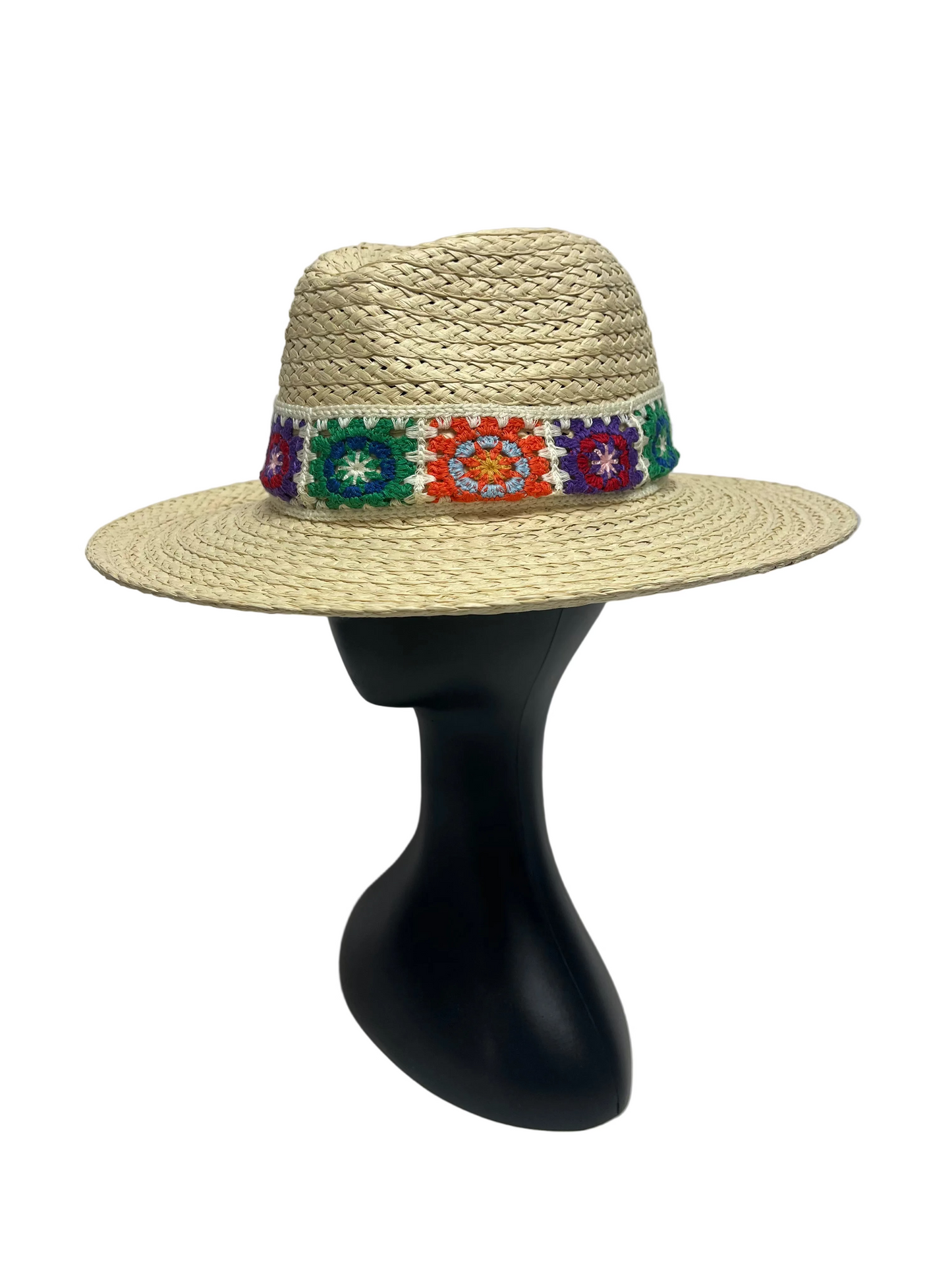 Crotchet banded hat