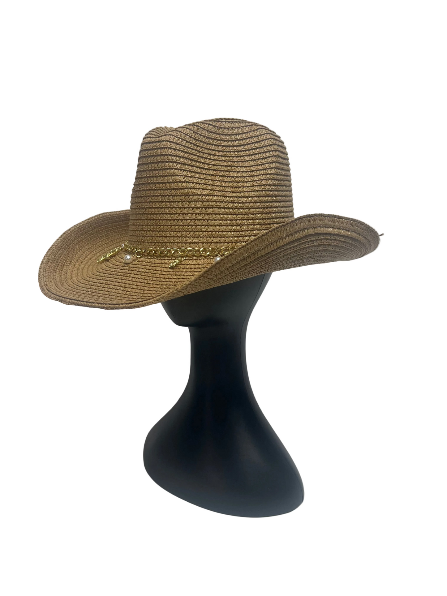 Beachy chain cowboy hat