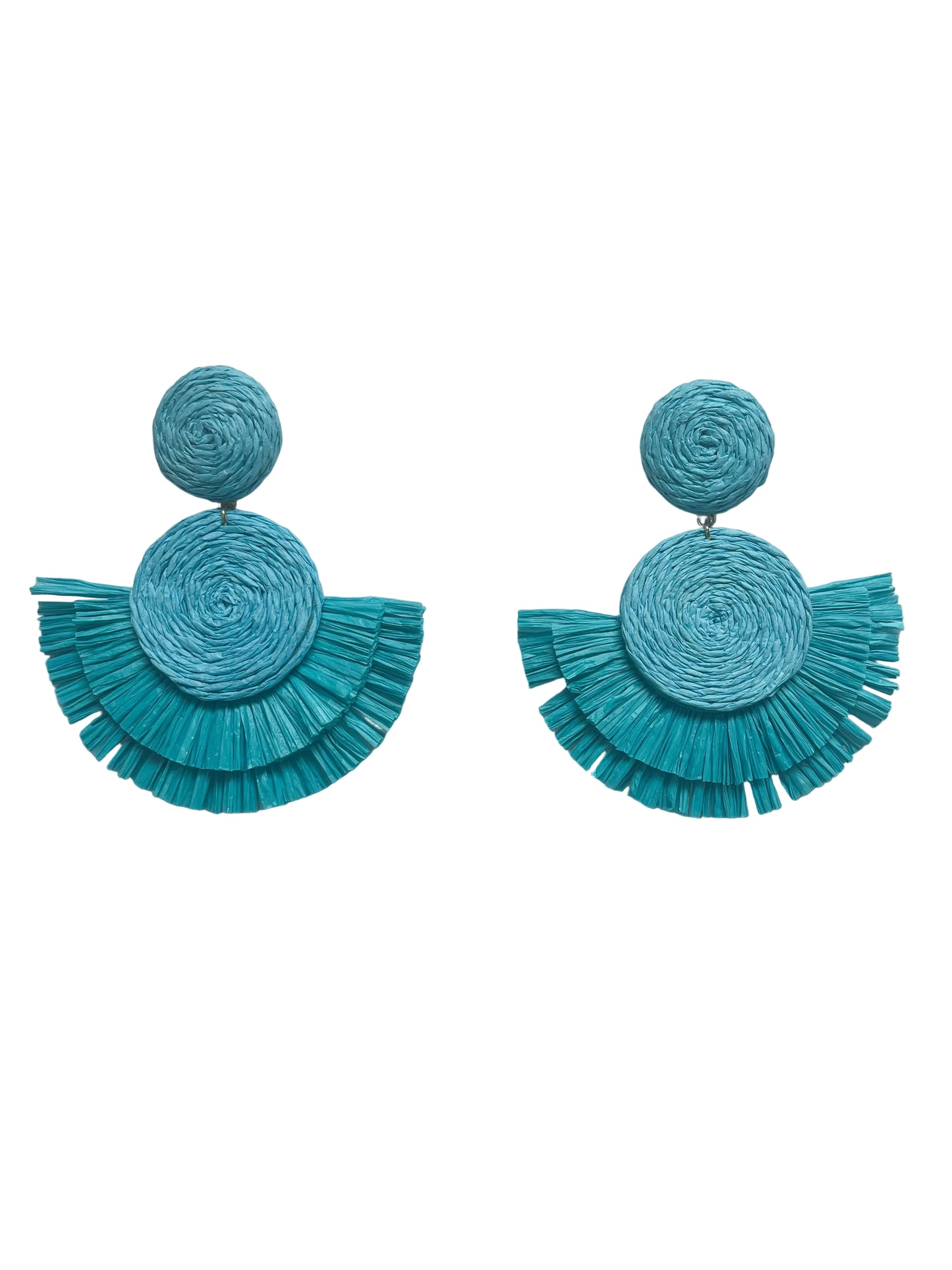 Paper mache earrings