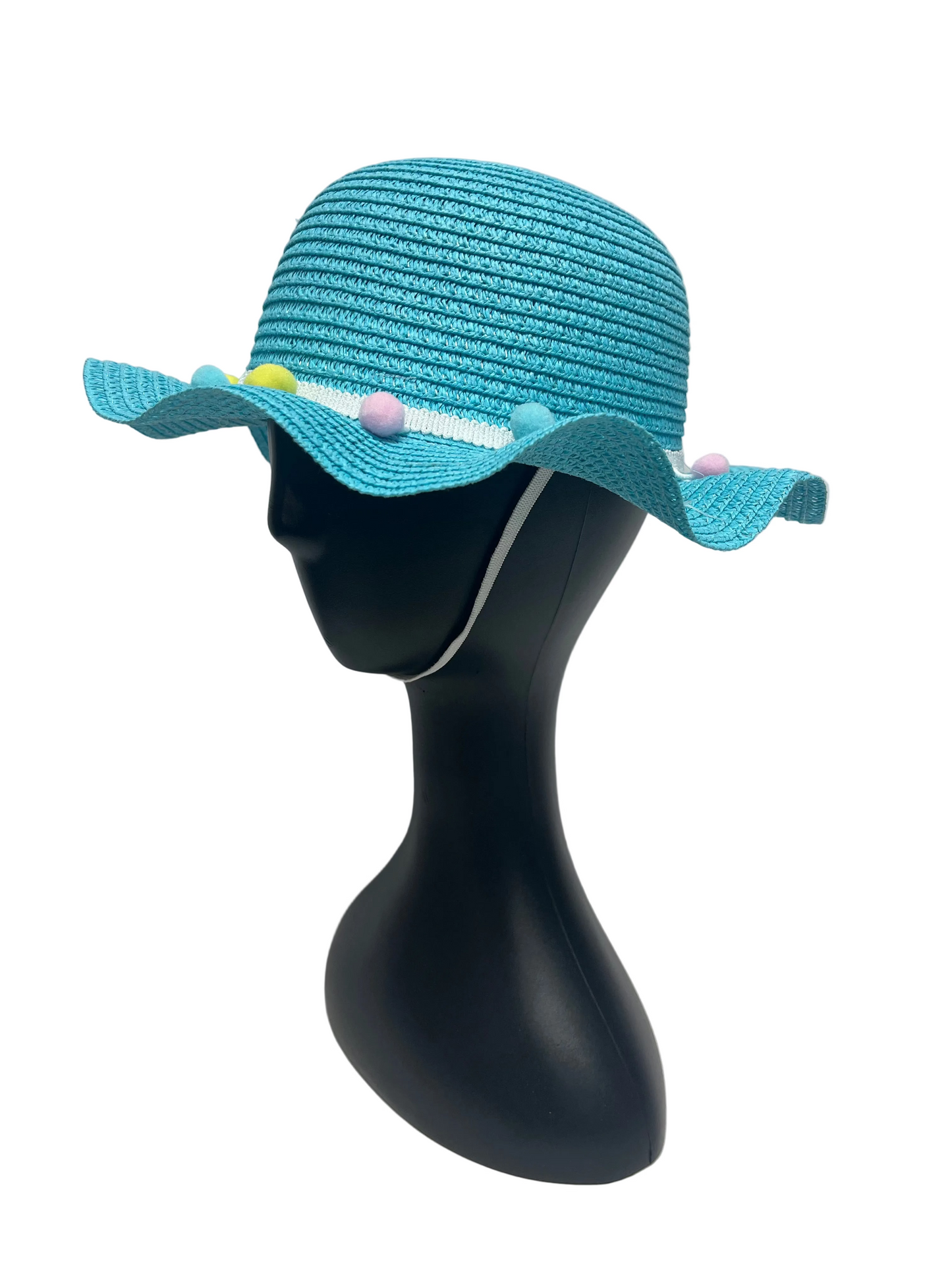 Blue children's sun hat