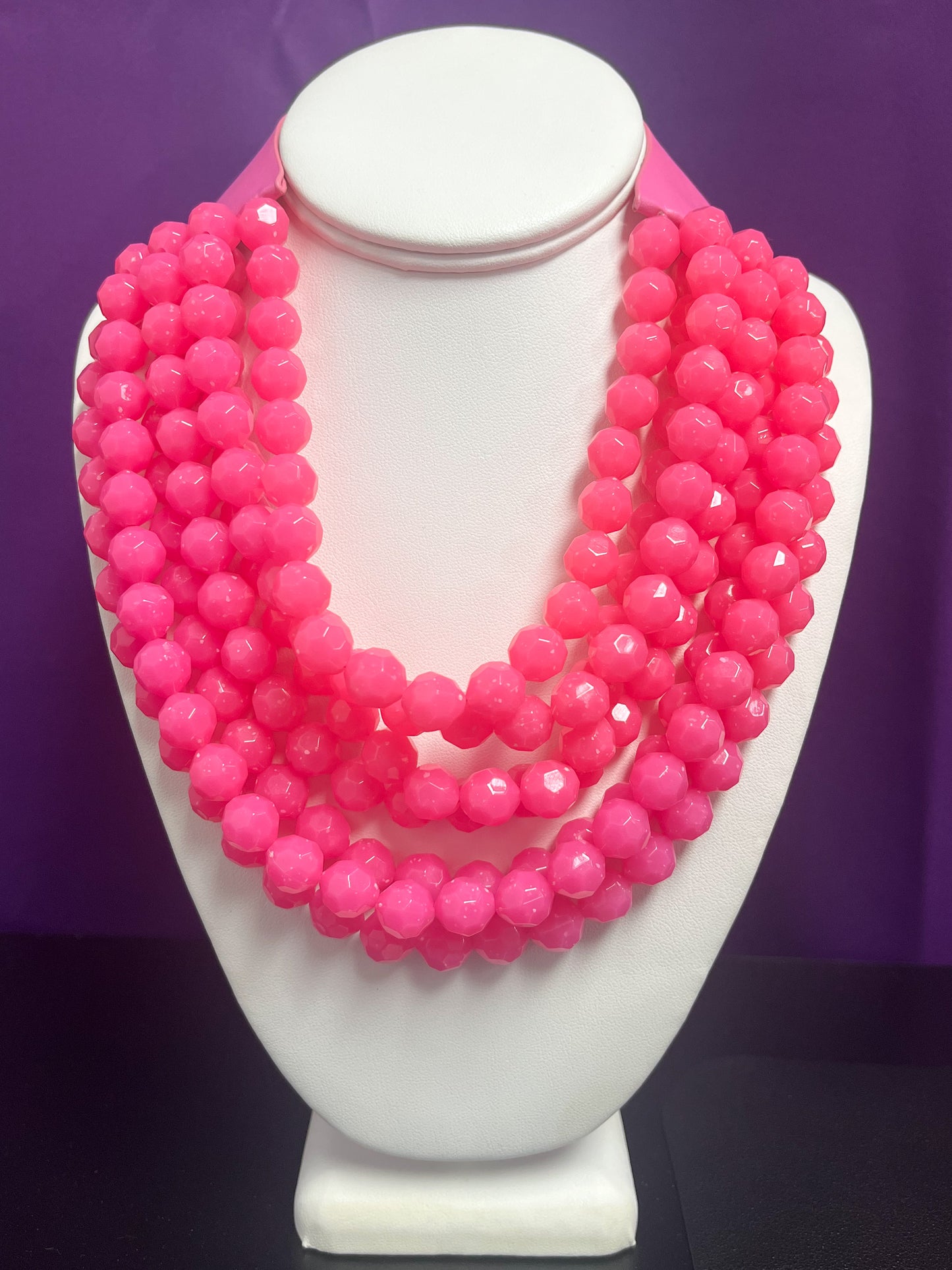 Layered beaded necklace