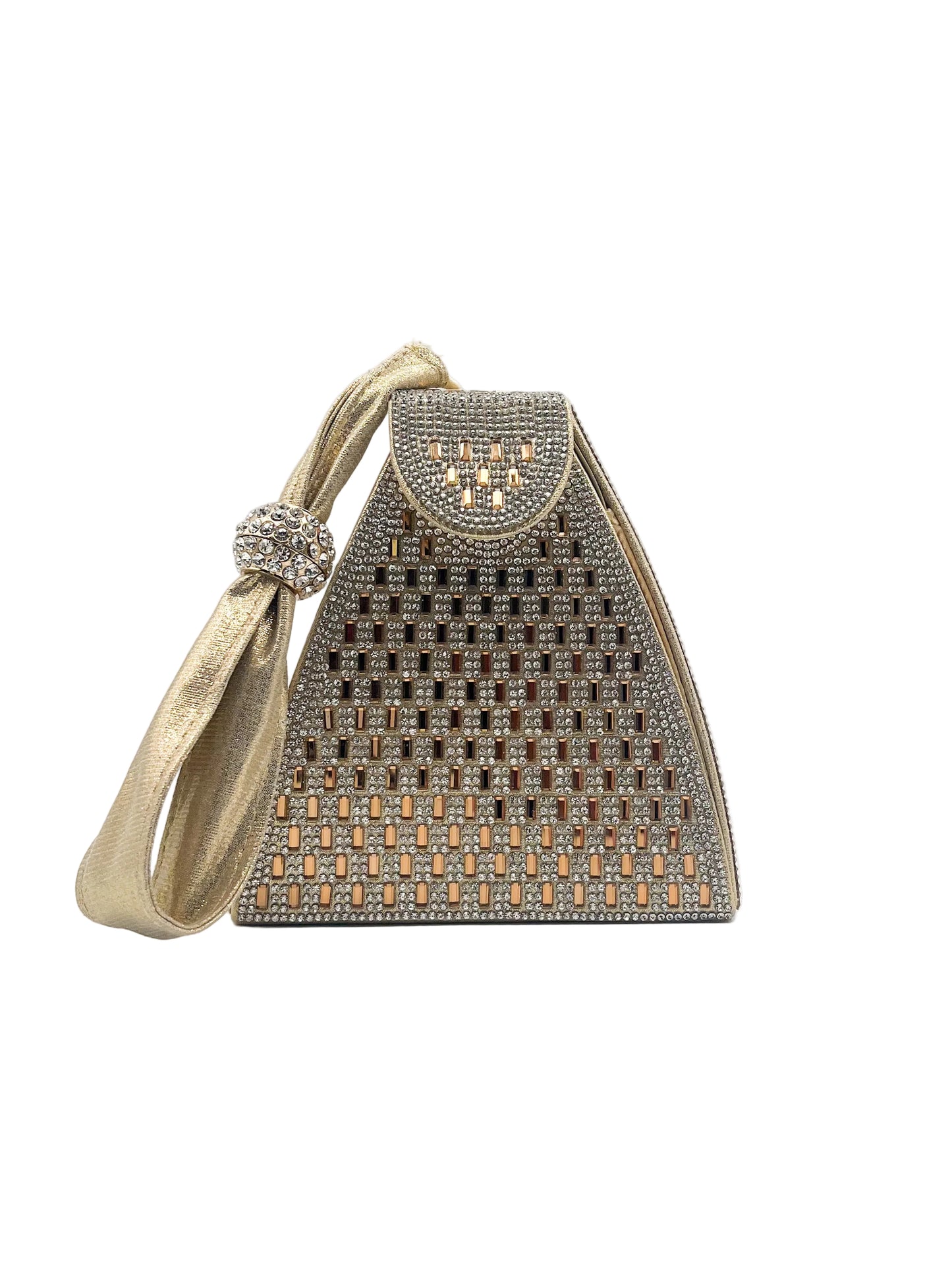 Crystal wristlet