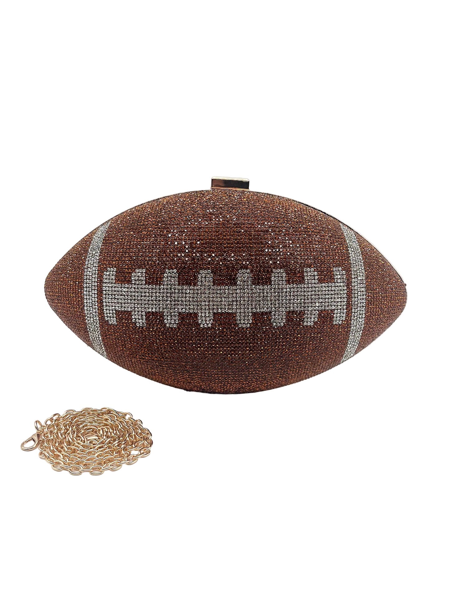 Crystal football Crossbody