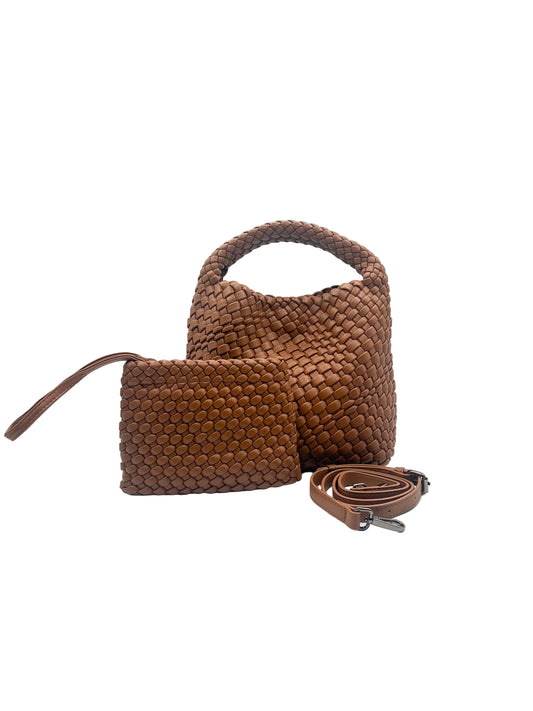 Woven handbag set
