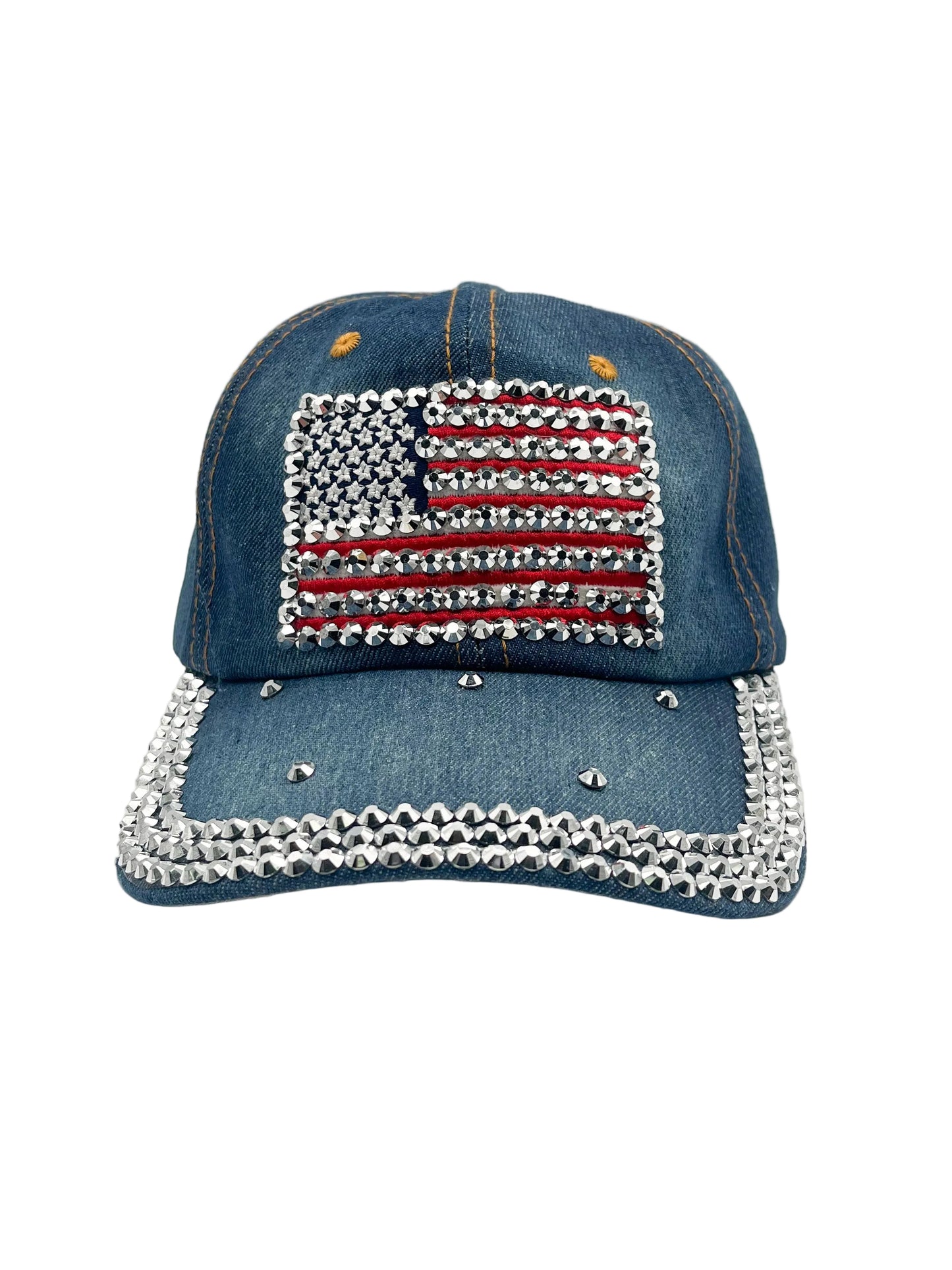 Patriotic gem hat