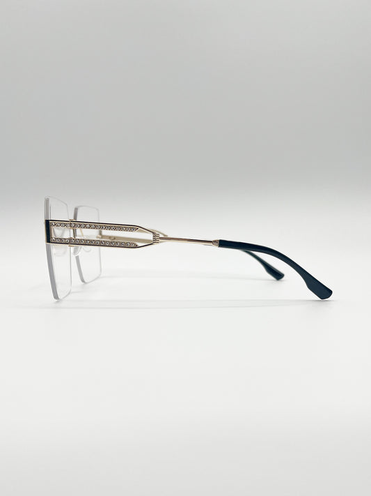 Clear glasses