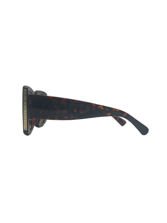 Crystal edged sunglasses