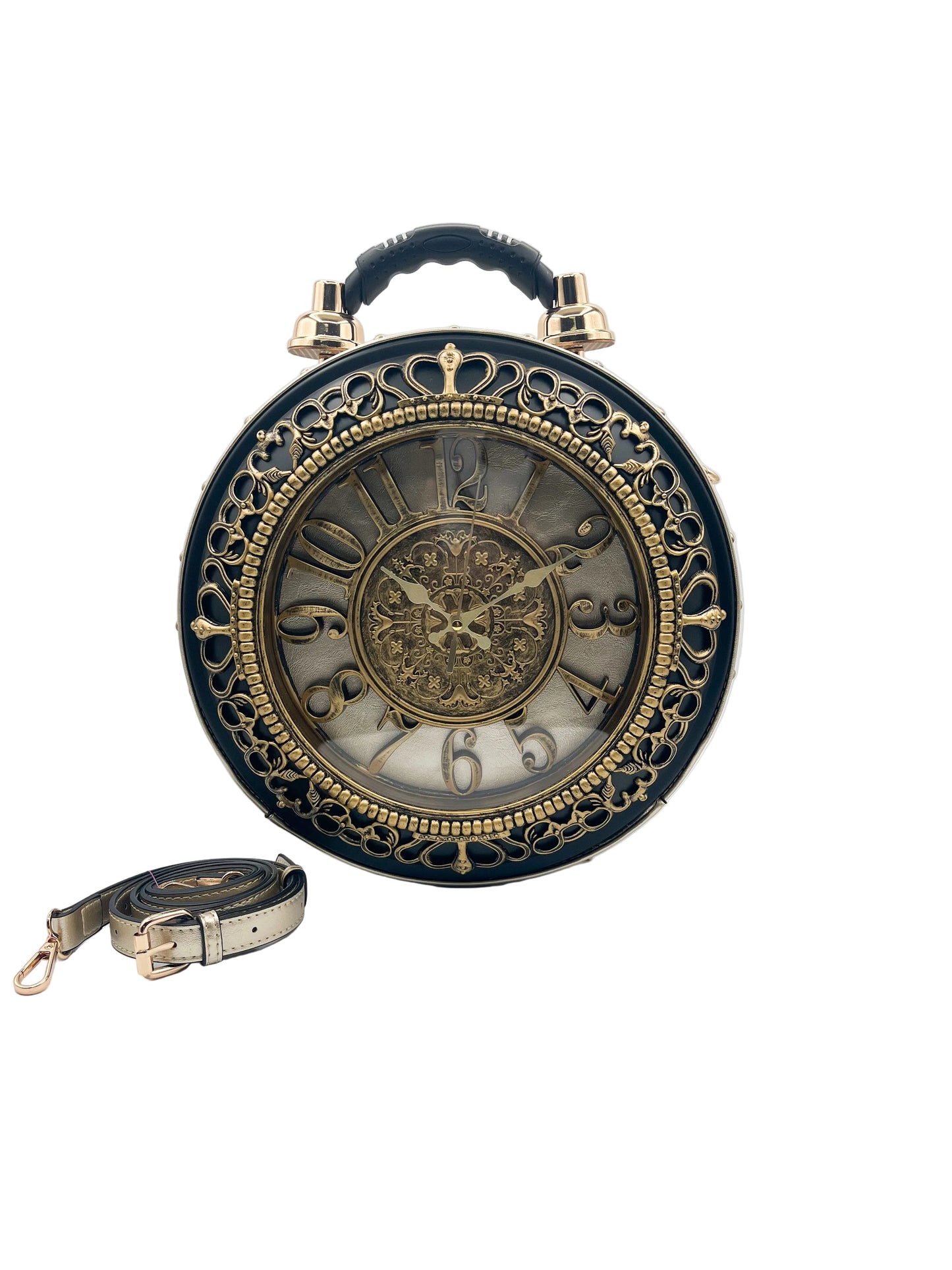 Large clock Crossbody