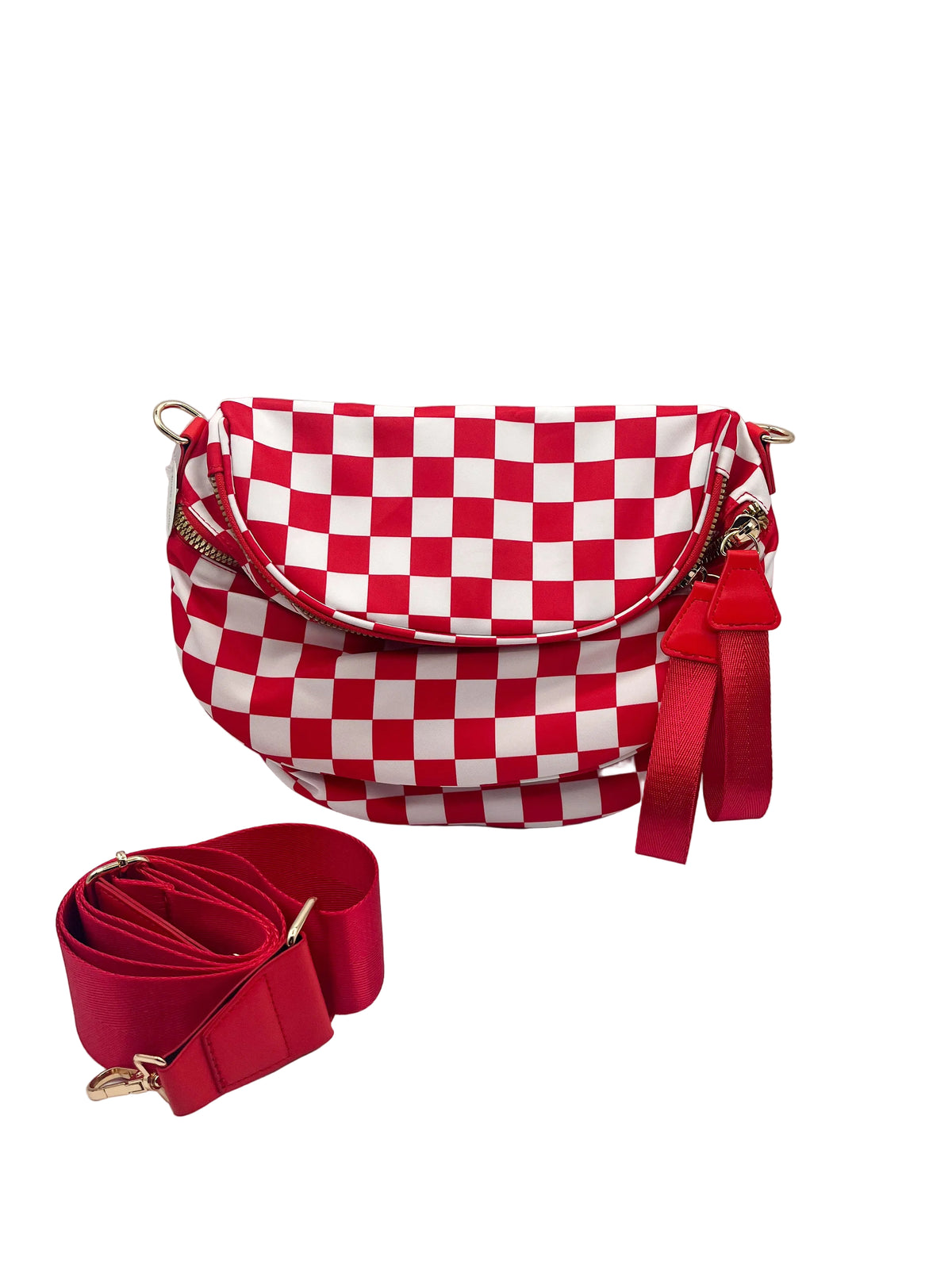 Checkered Fanny Pack/Sling Bag