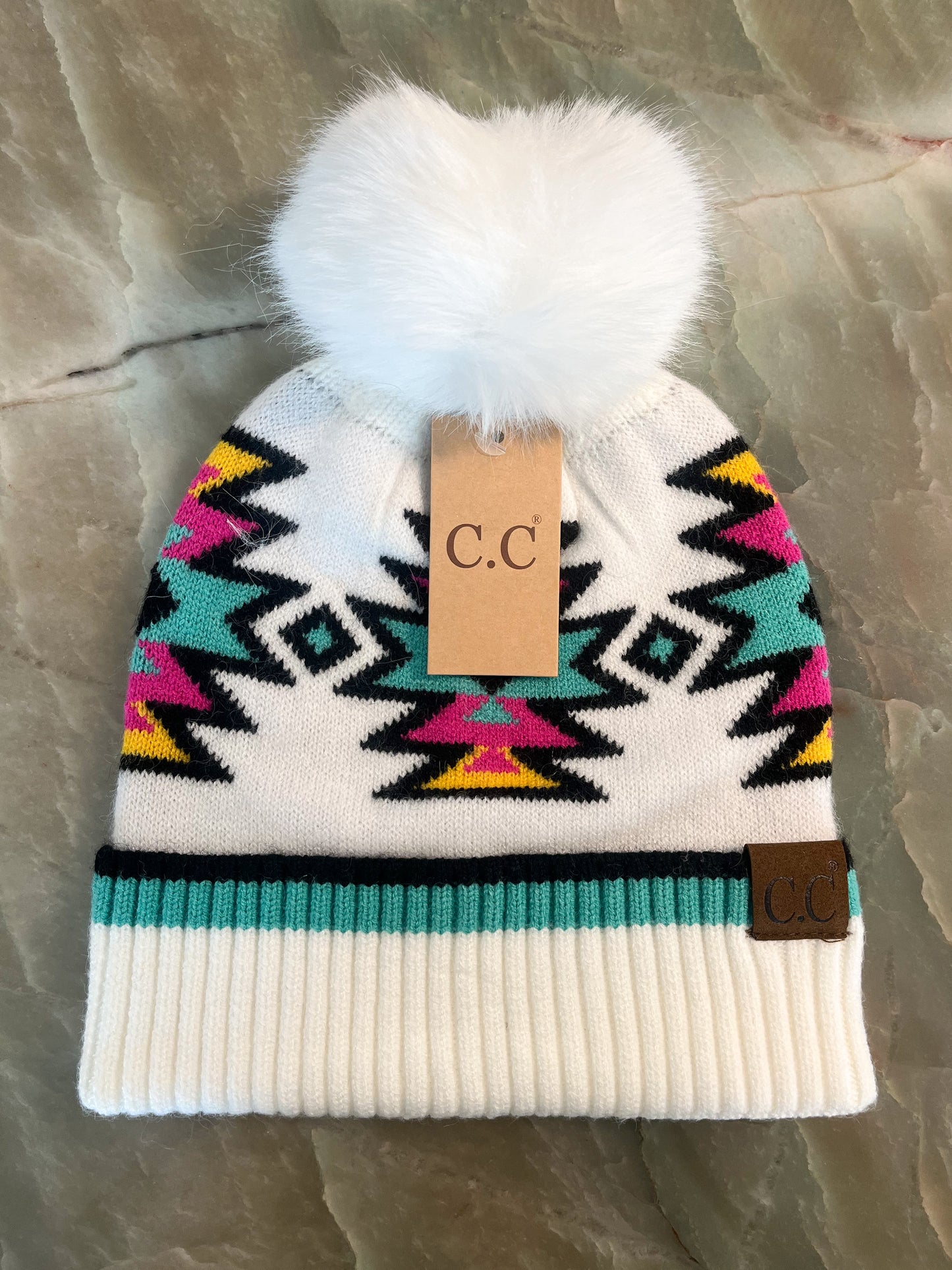 Aztec CC Brand Beanie