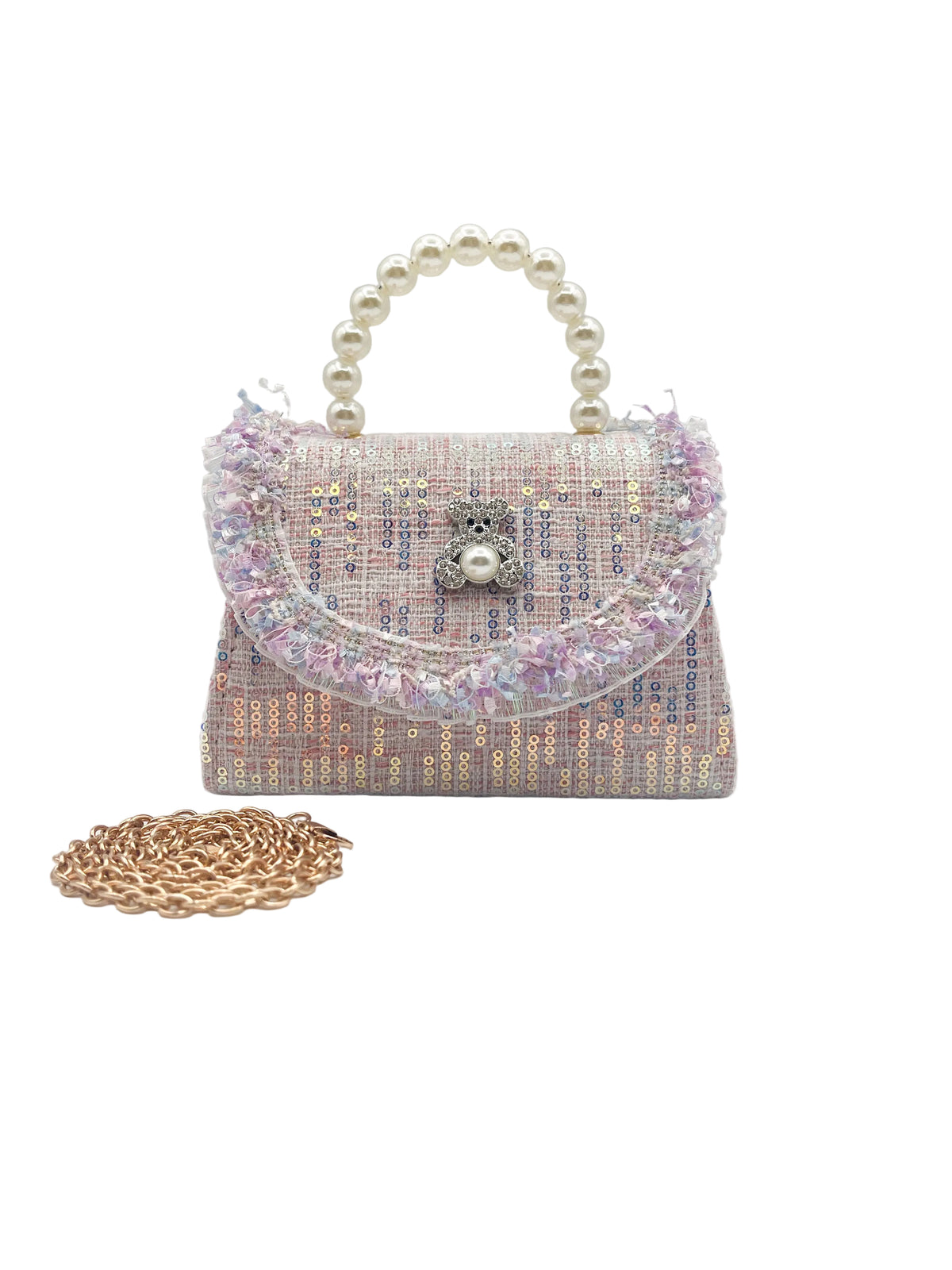Small pink crossbody