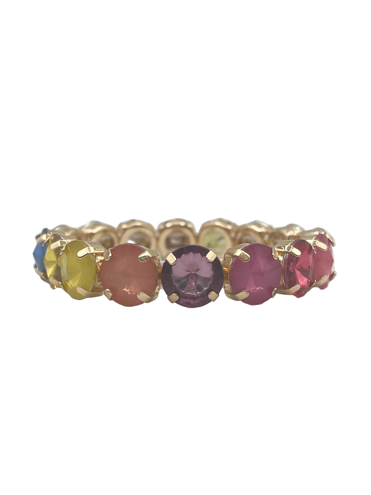 Small multicolored stretch bracelet