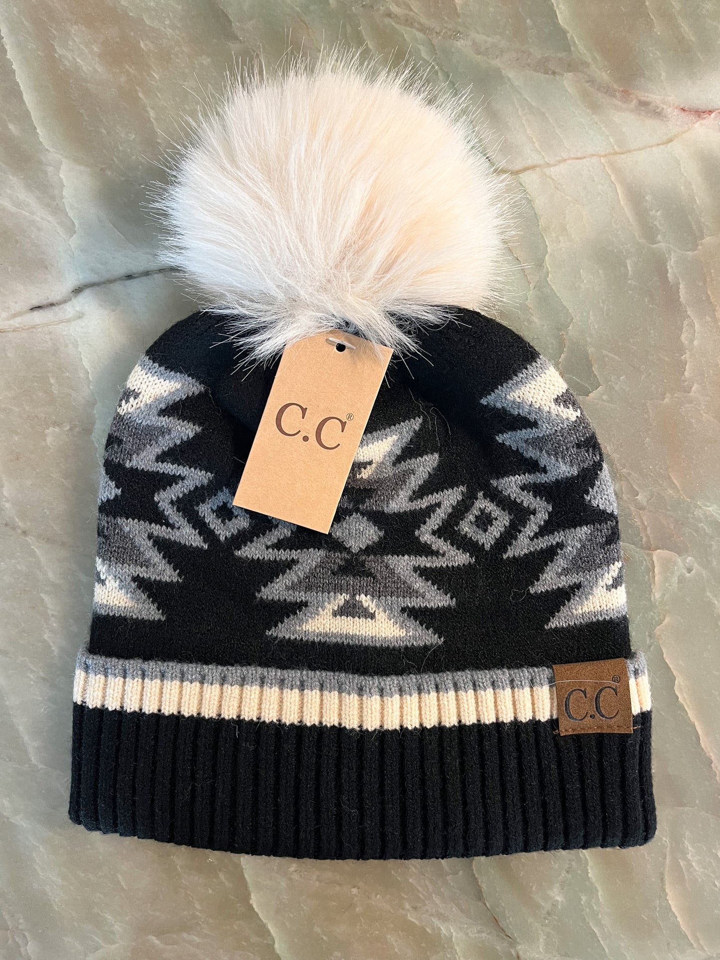 Aztec CC Brand Beanie