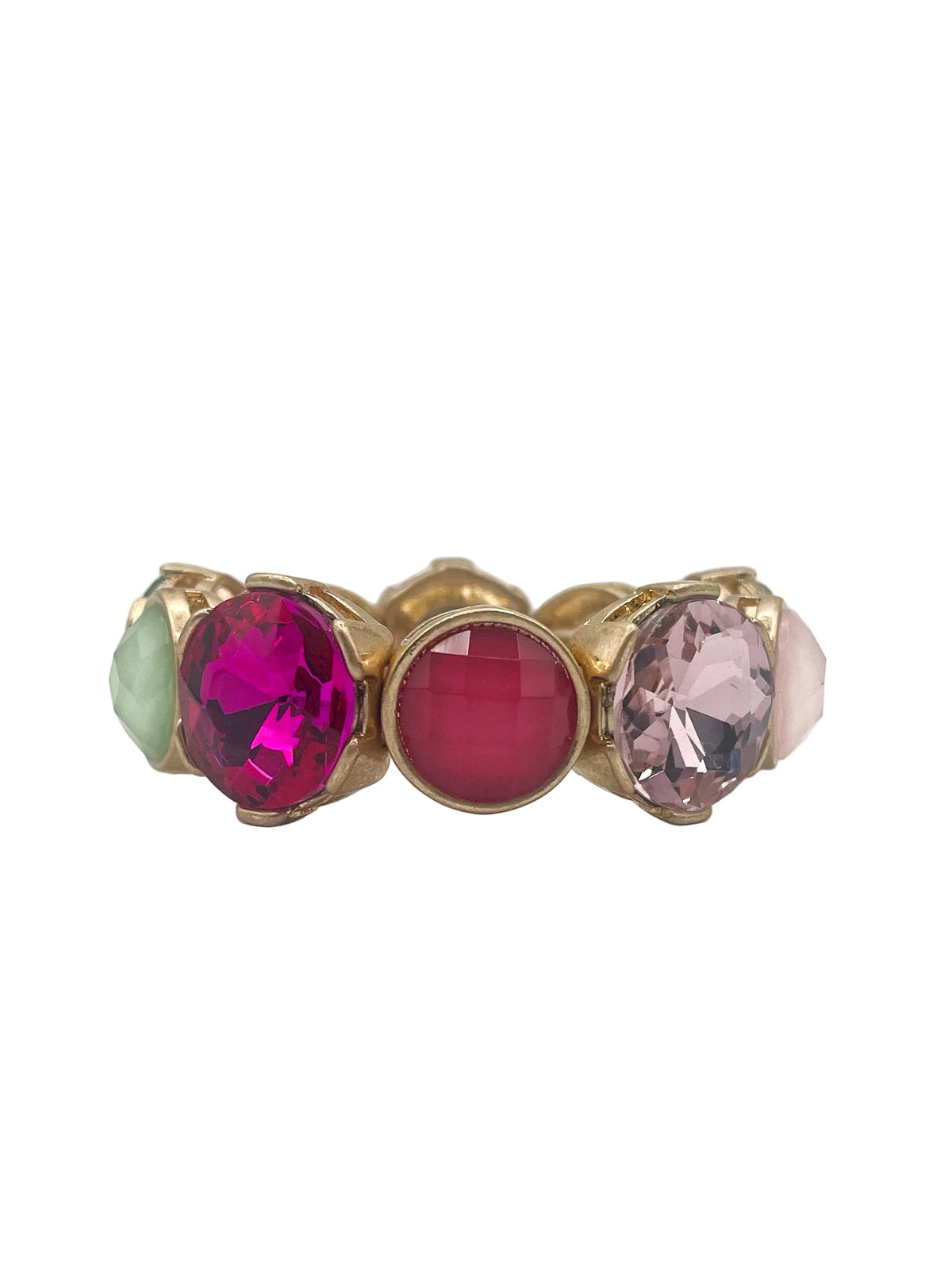 Multicolored stretch bracelet