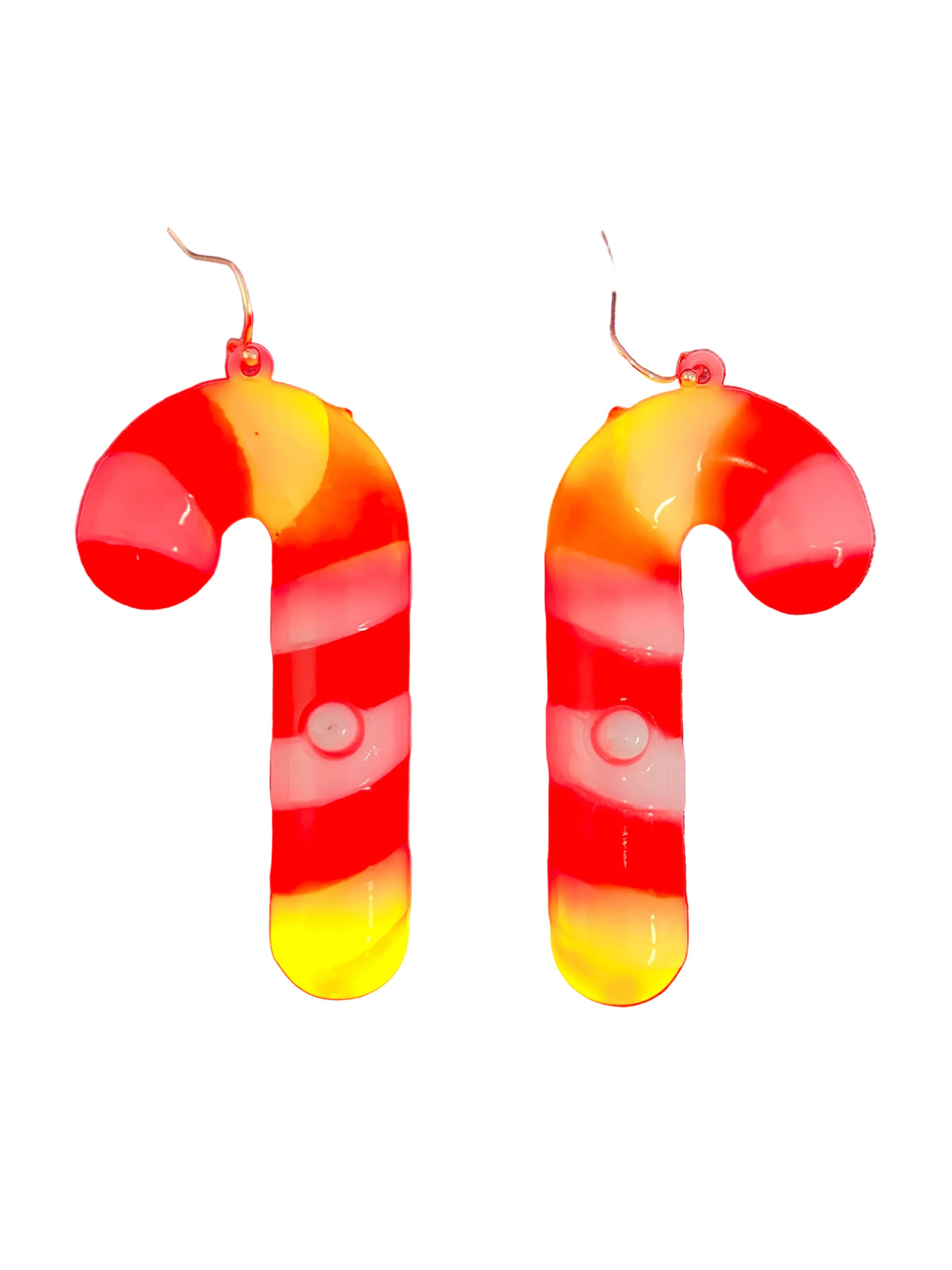 Light up winter time earrings