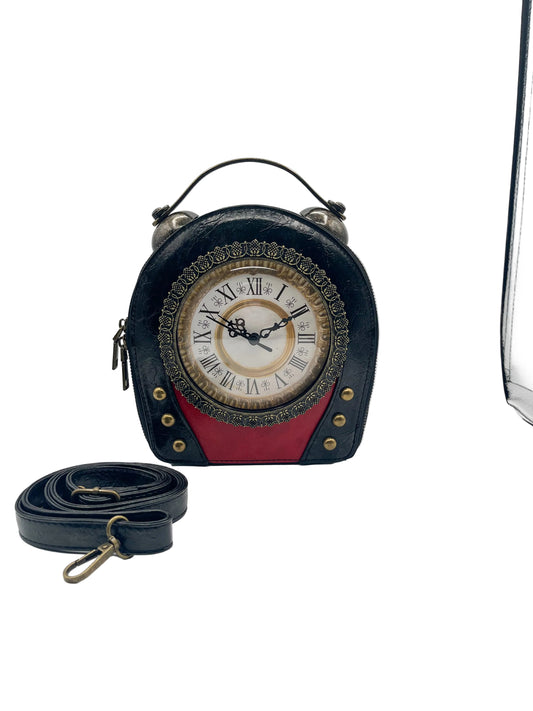 Watch the time crossbody