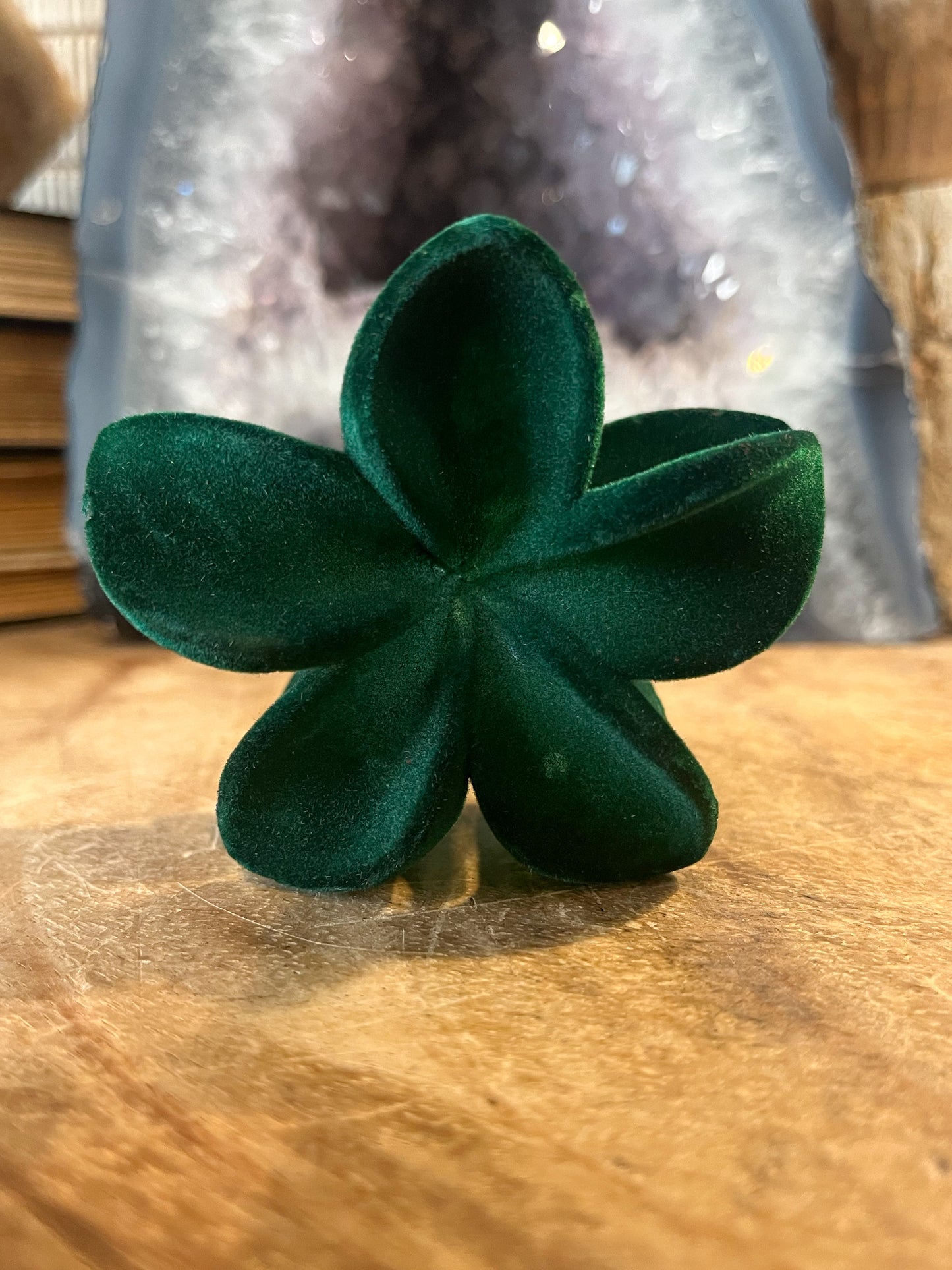Felt Petal Hair Clip