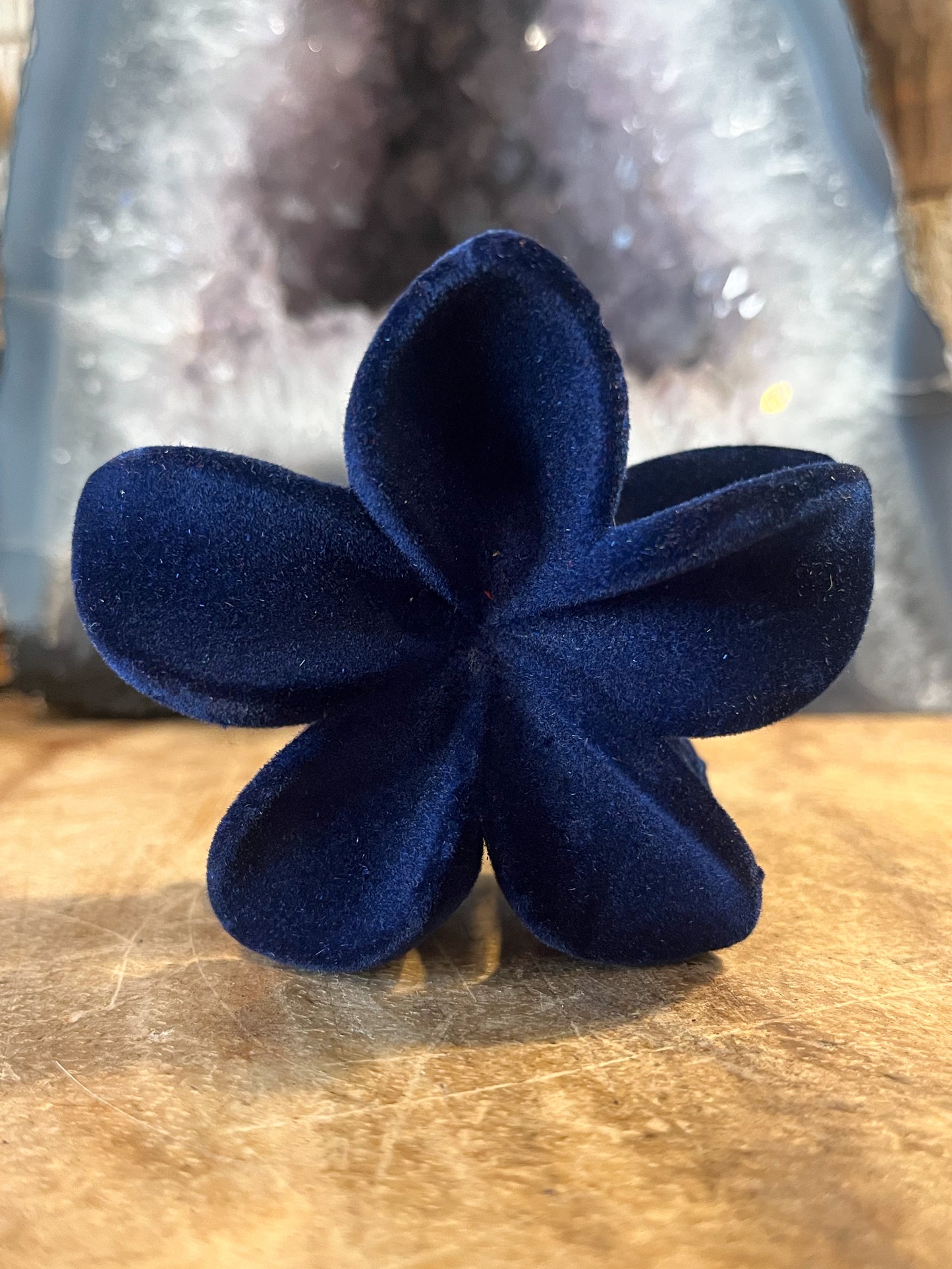 Felt Petal Hair Clip