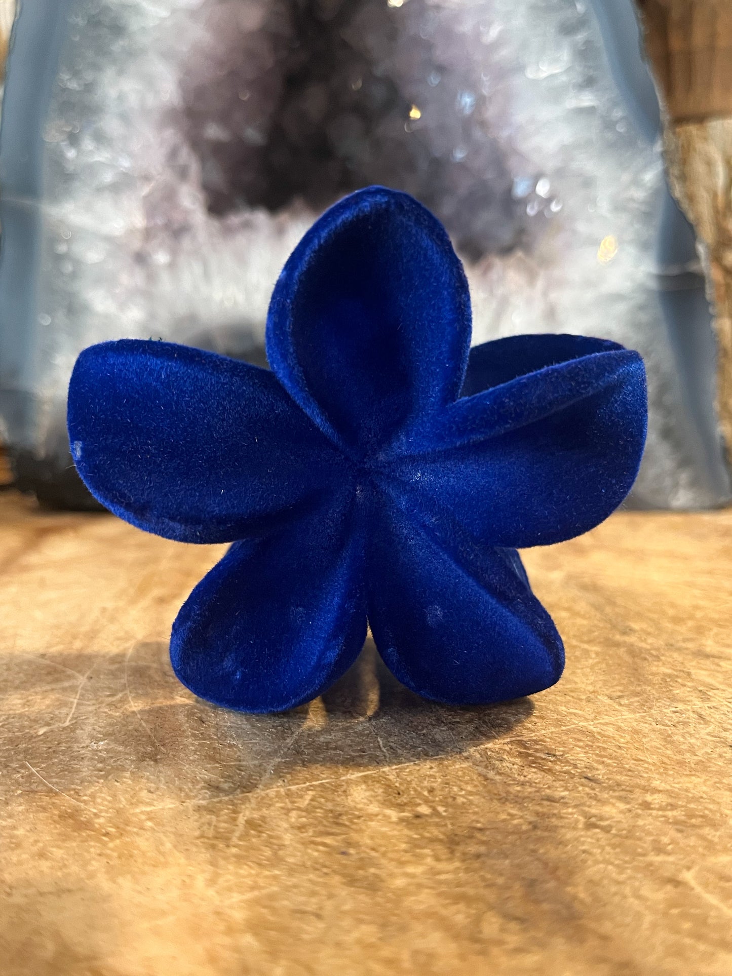 Felt Petal Hair Clip