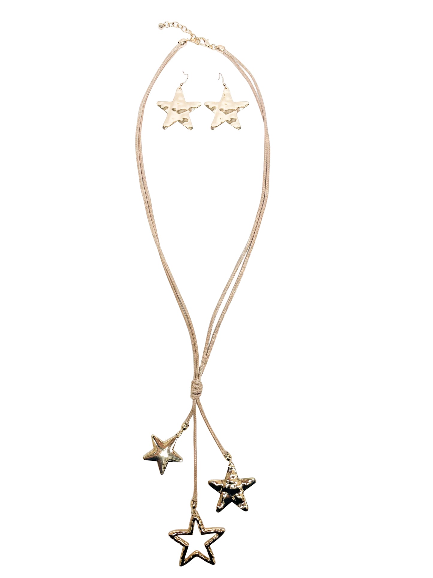 Star Dangle Necklace Set