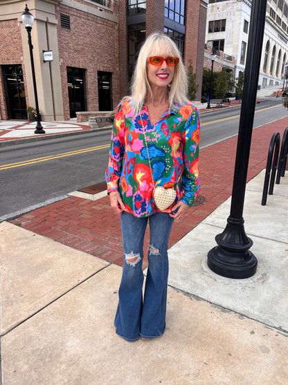 Long Sleeve Multi Top