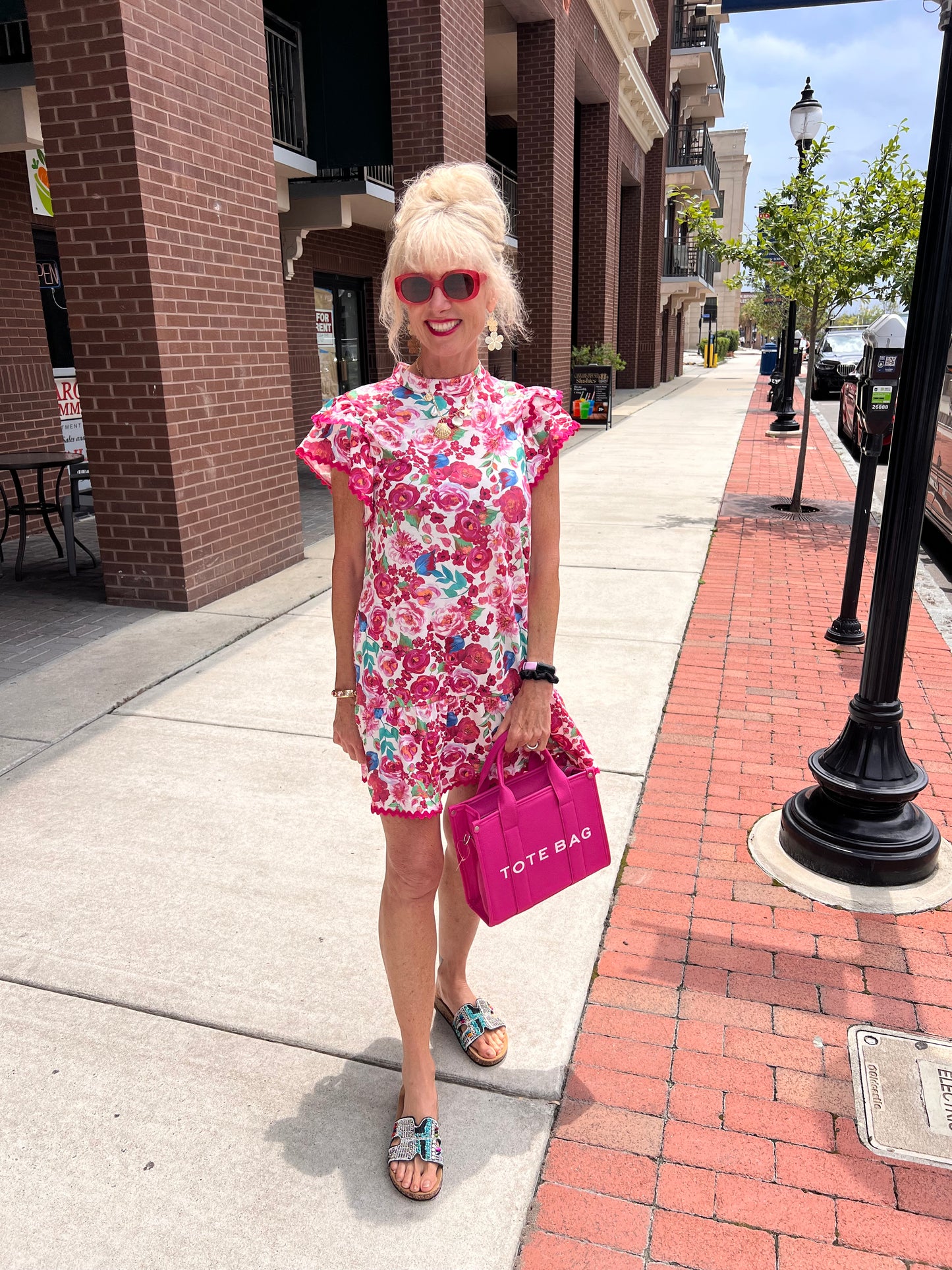 Flutter Short Sleeve Dress