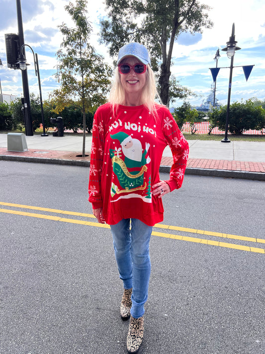 Ho Ho Ho! Long sleeve top