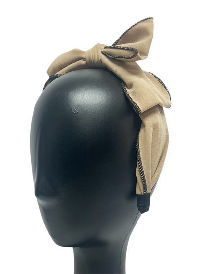 Beige headband