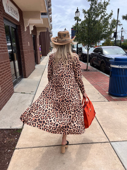 Printed Cardigan