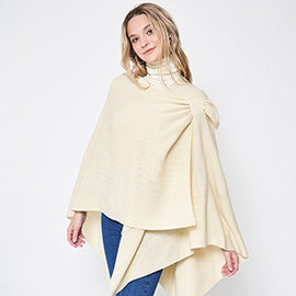 Asymmetrical Pull Through Poncho
