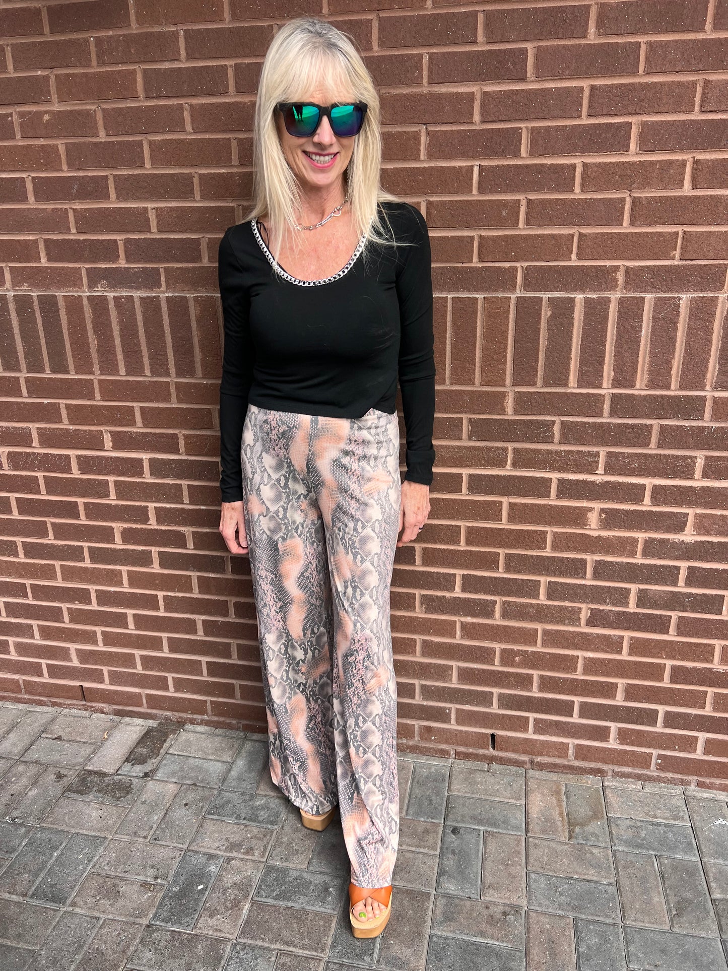 Printed Pants(S or L)