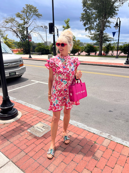 Flutter Short Sleeve Dress
