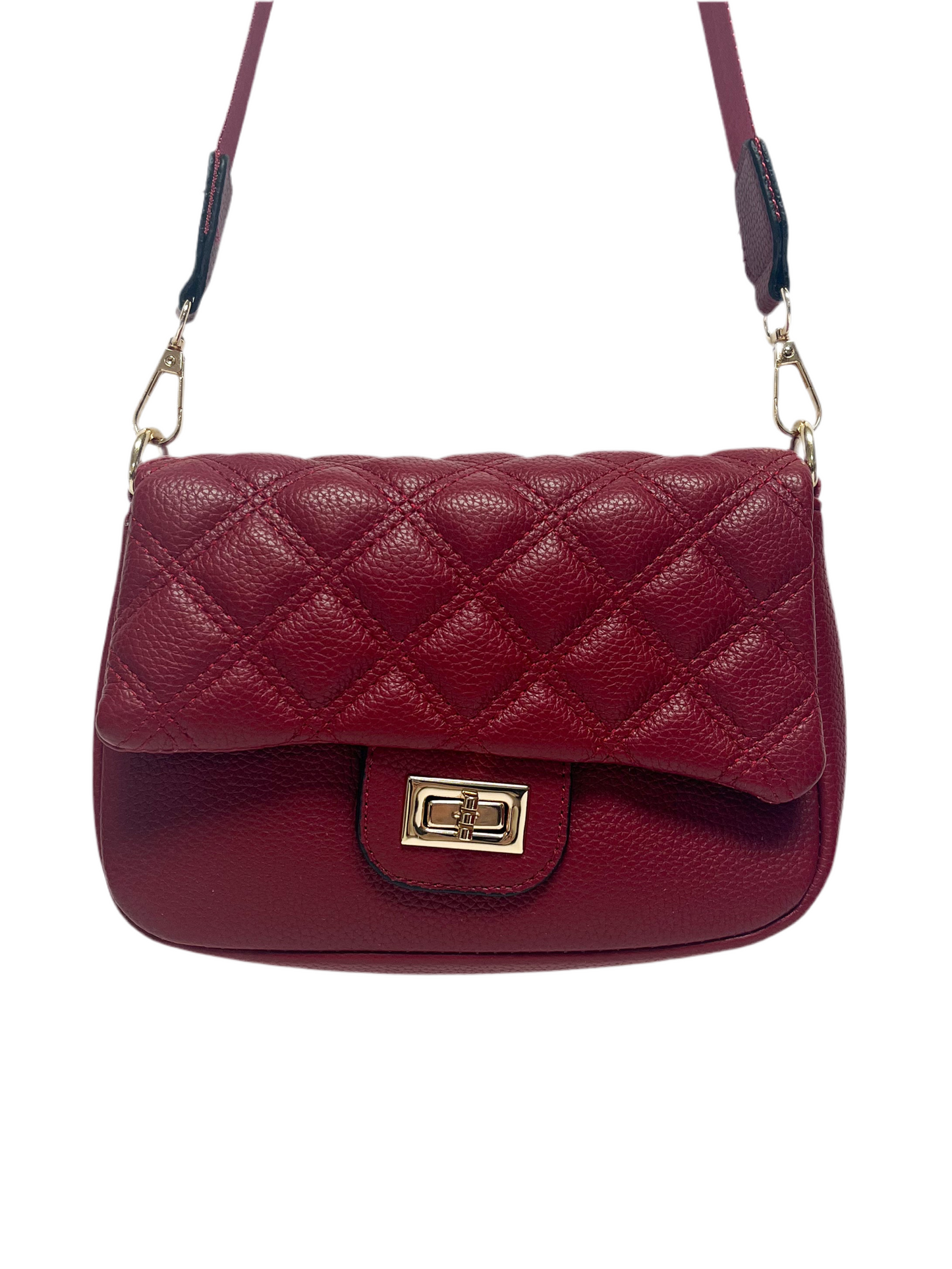 Burgundy handbag 3 piece set