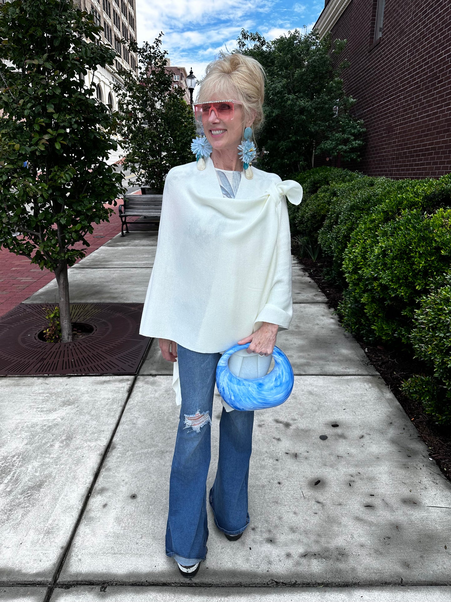 Drape Wrap Poncho
