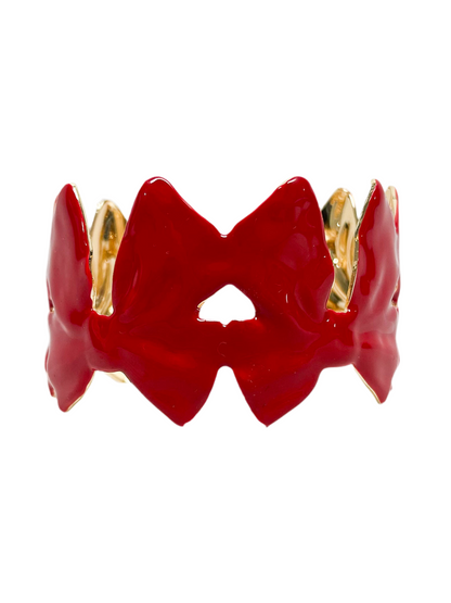 Red Bow Cuff