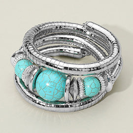 Chunky Coil Bracelet